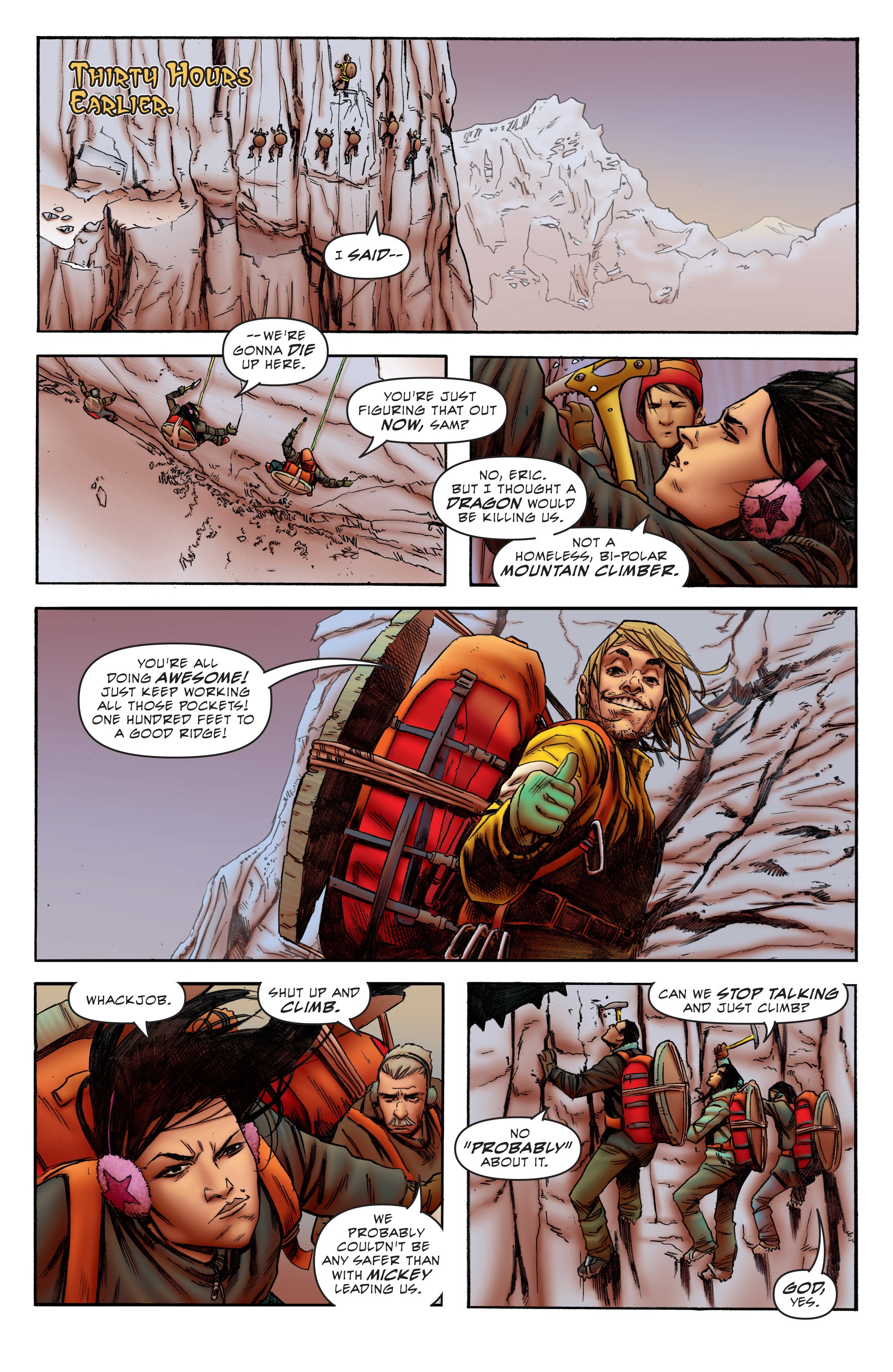 Read online A Town Called Dragon comic -  Issue #5 - 4