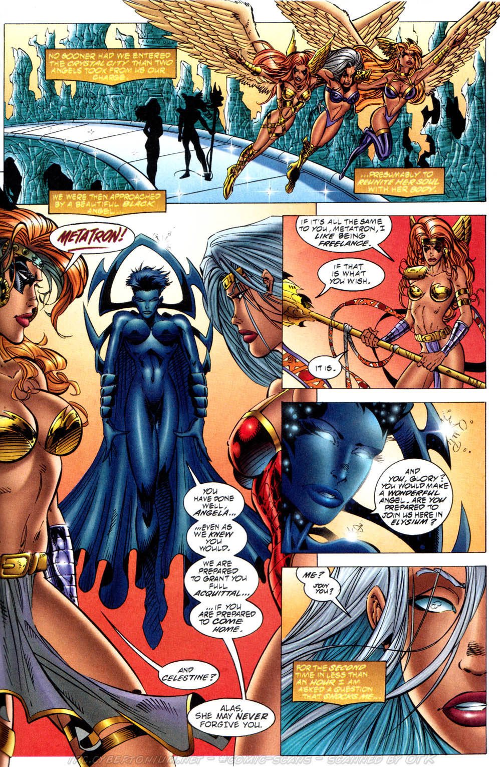 Read online Glory/Angela:  Angels in Hell comic -  Issue # Full - 22