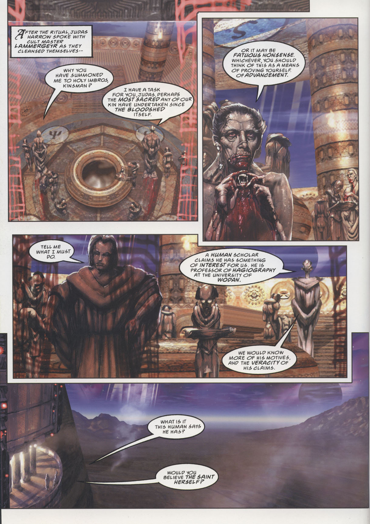 Read online Durham Red: The Scarlet Cantos comic -  Issue # TPB - 4