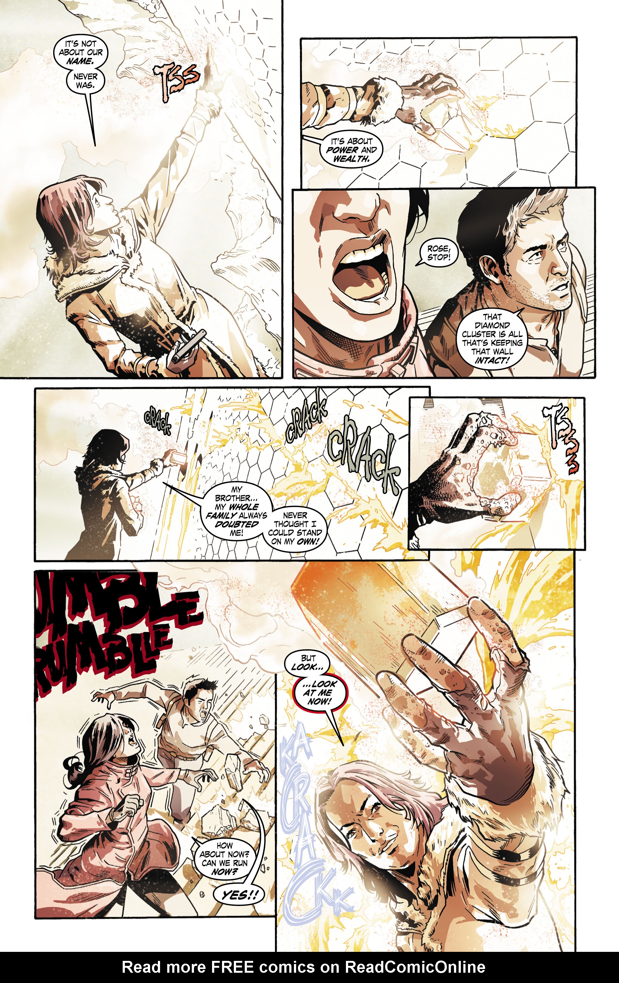 Read online Uncharted comic -  Issue #5 - 18