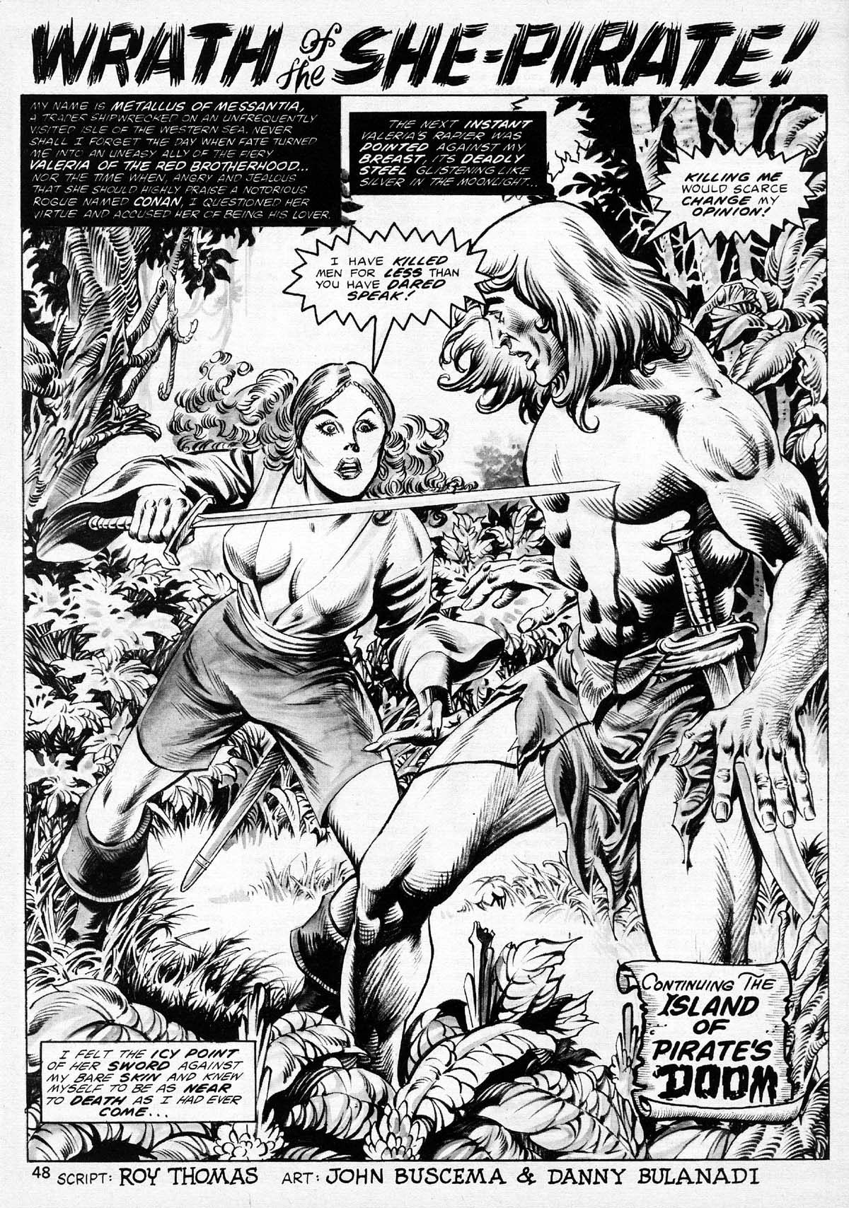 Read online The Savage Sword Of Conan comic -  Issue #77 - 47