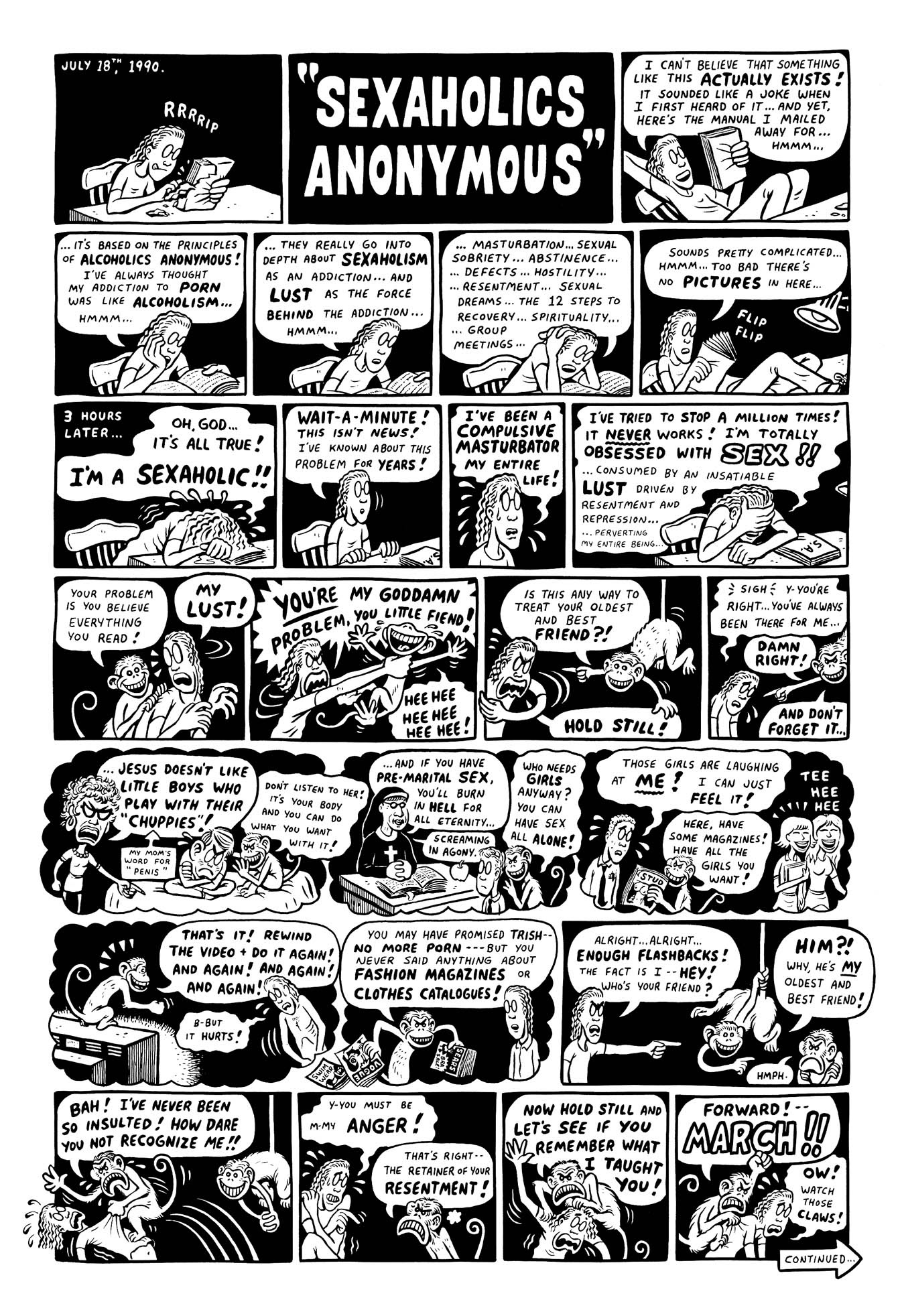 Read online Peepshow: The Cartoon Diary of Joe Matt comic -  Issue # Full - 61