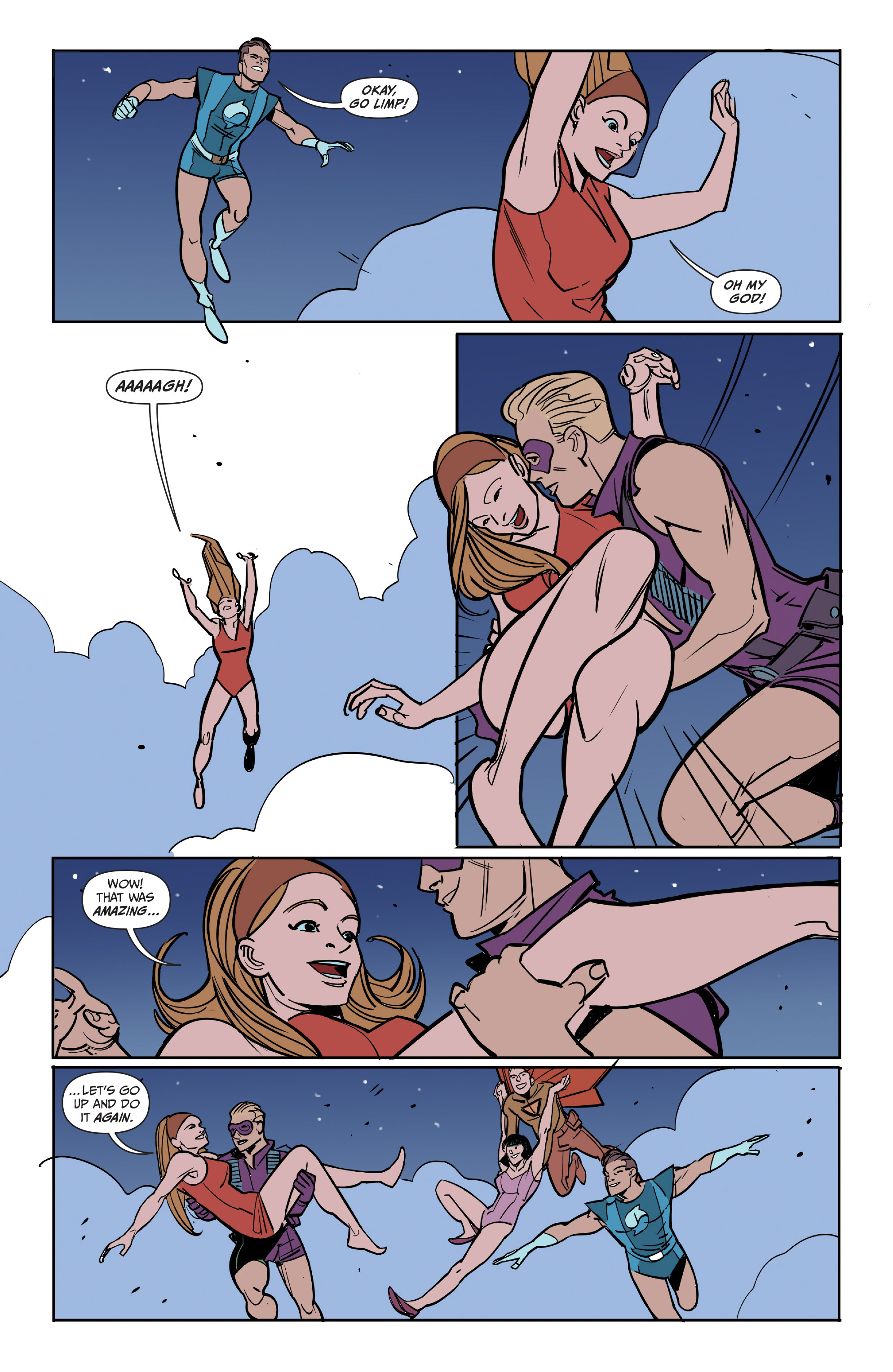 Read online Jupiter's Circle comic -  Issue #4 - 4