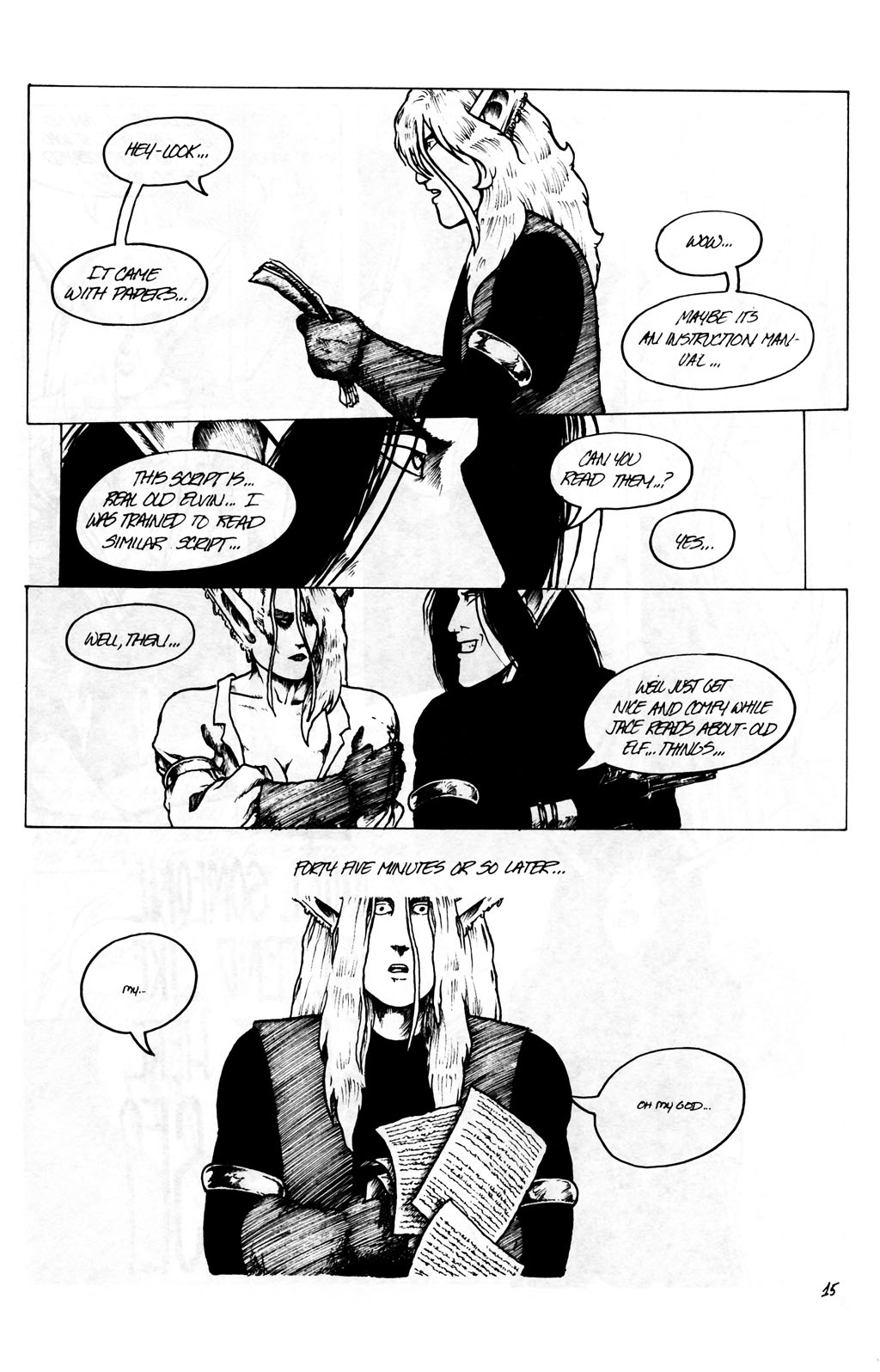 Read online Poison Elves (1995) comic -  Issue #50 - 17
