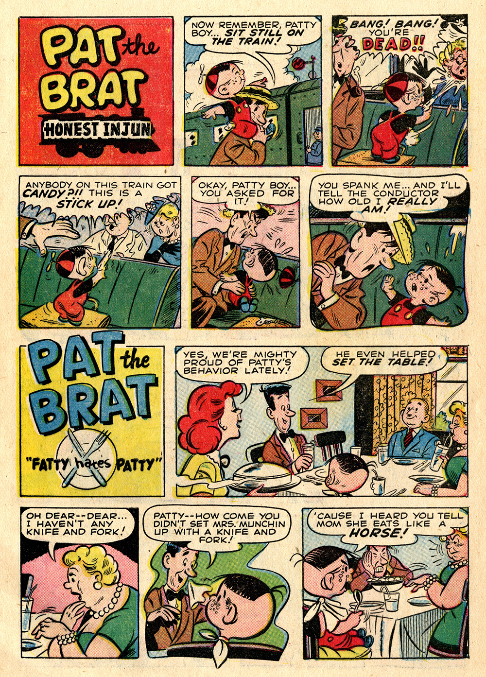 Read online Pat the Brat comic -  Issue #1 - 5