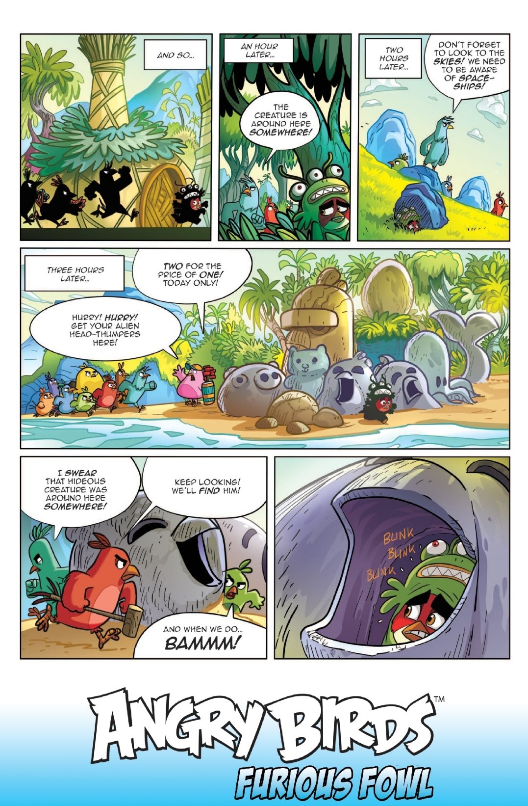 Read online Angry Birds Comics Quarterly comic -  Issue # Issue Furious Fowl - 8