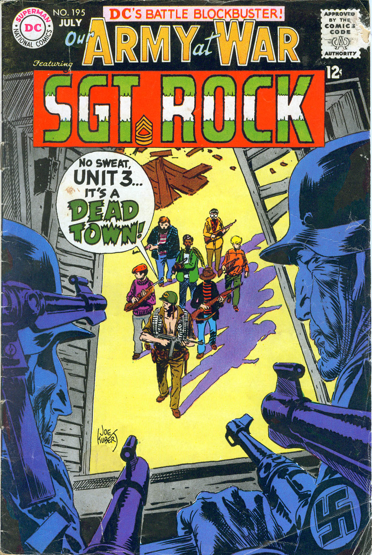 Read online Our Army at War (1952) comic -  Issue #195 - 1