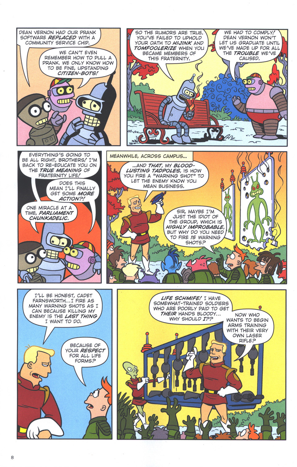 Read online Futurama Comics comic -  Issue #41 - 8