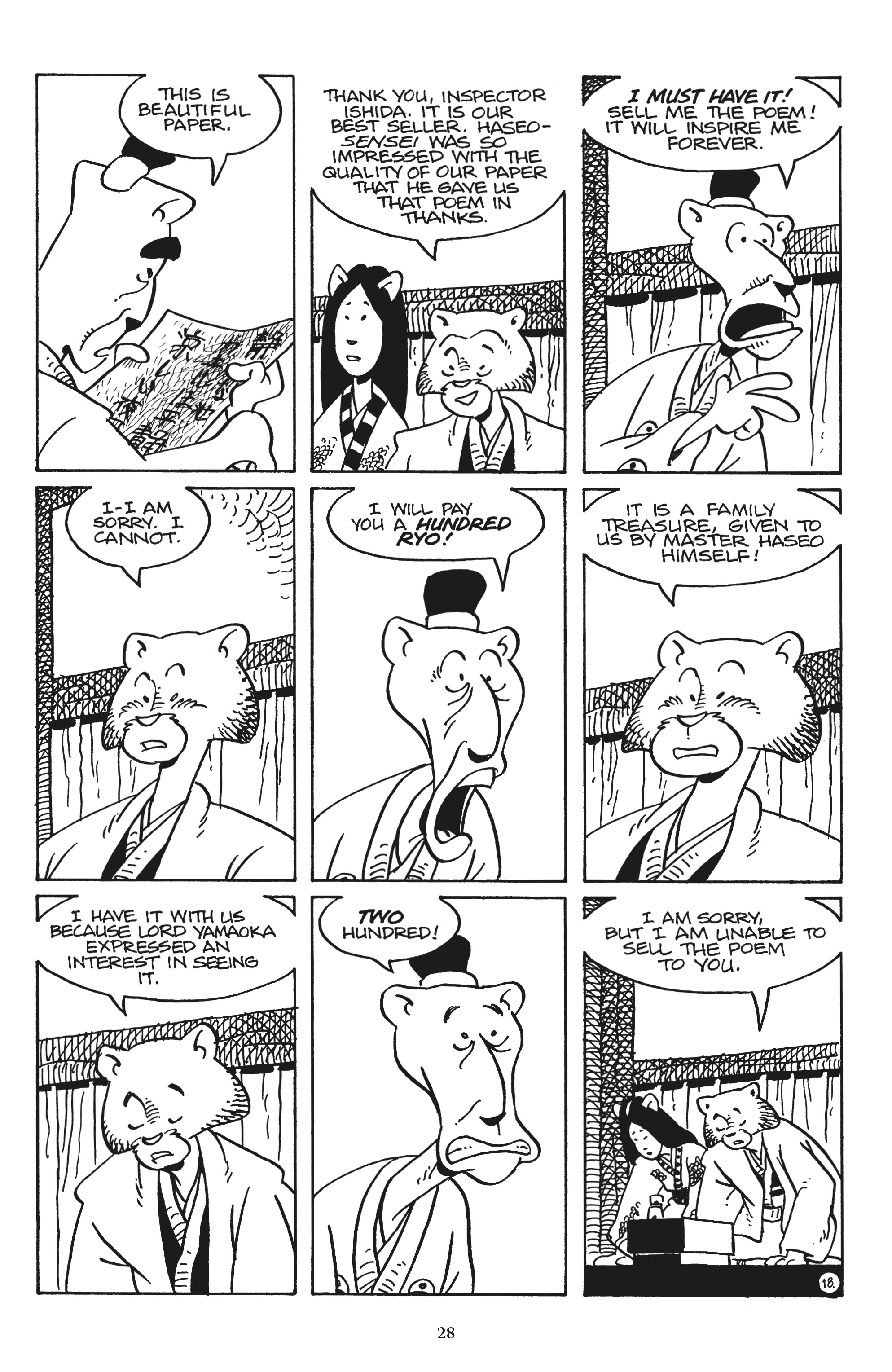 Read online The Usagi Yojimbo Saga comic -  Issue # TPB 8 (Part 1) - 28