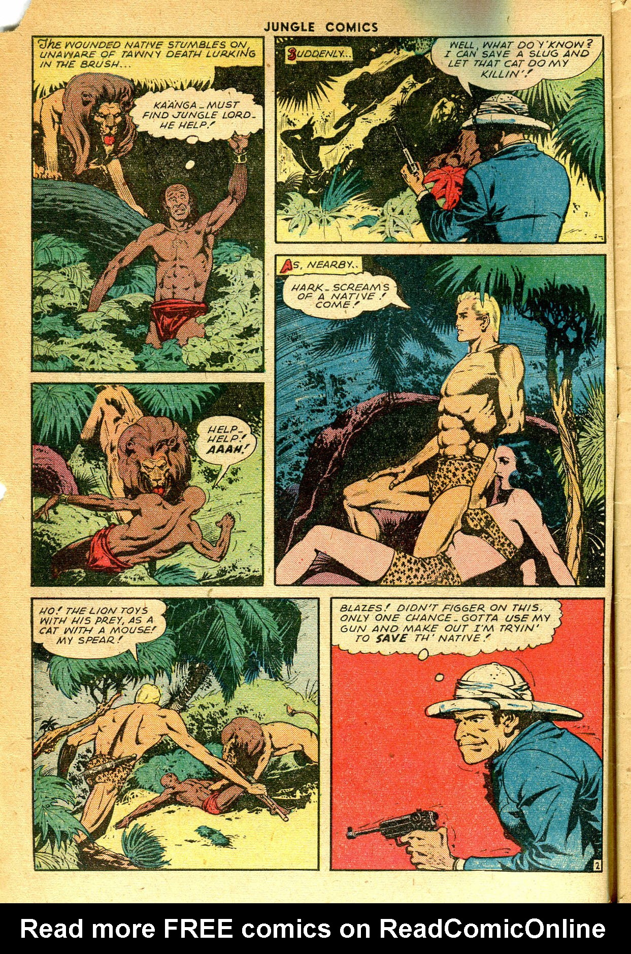 Read online Jungle Comics comic -  Issue #66 - 4