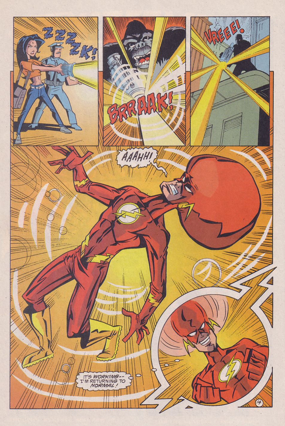 Read online Adventures in the DC Universe comic -  Issue #9 - 15