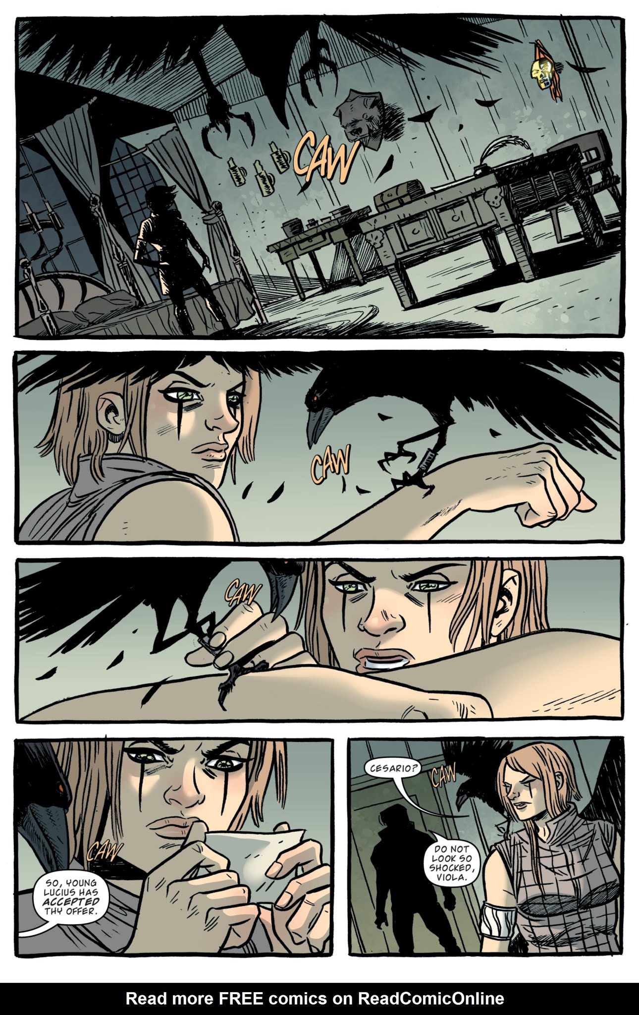 Read online Kill Shakespeare: The Mask of Night comic -  Issue #3 - 4