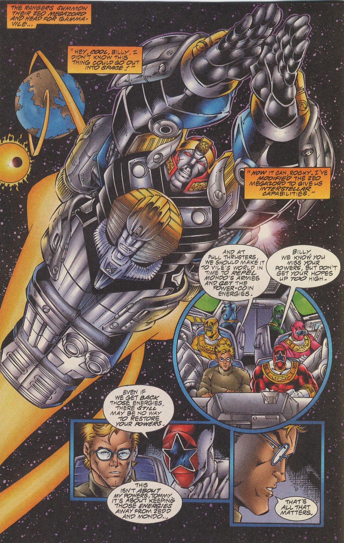 Read online Power Rangers Zeo comic -  Issue # Full - 14