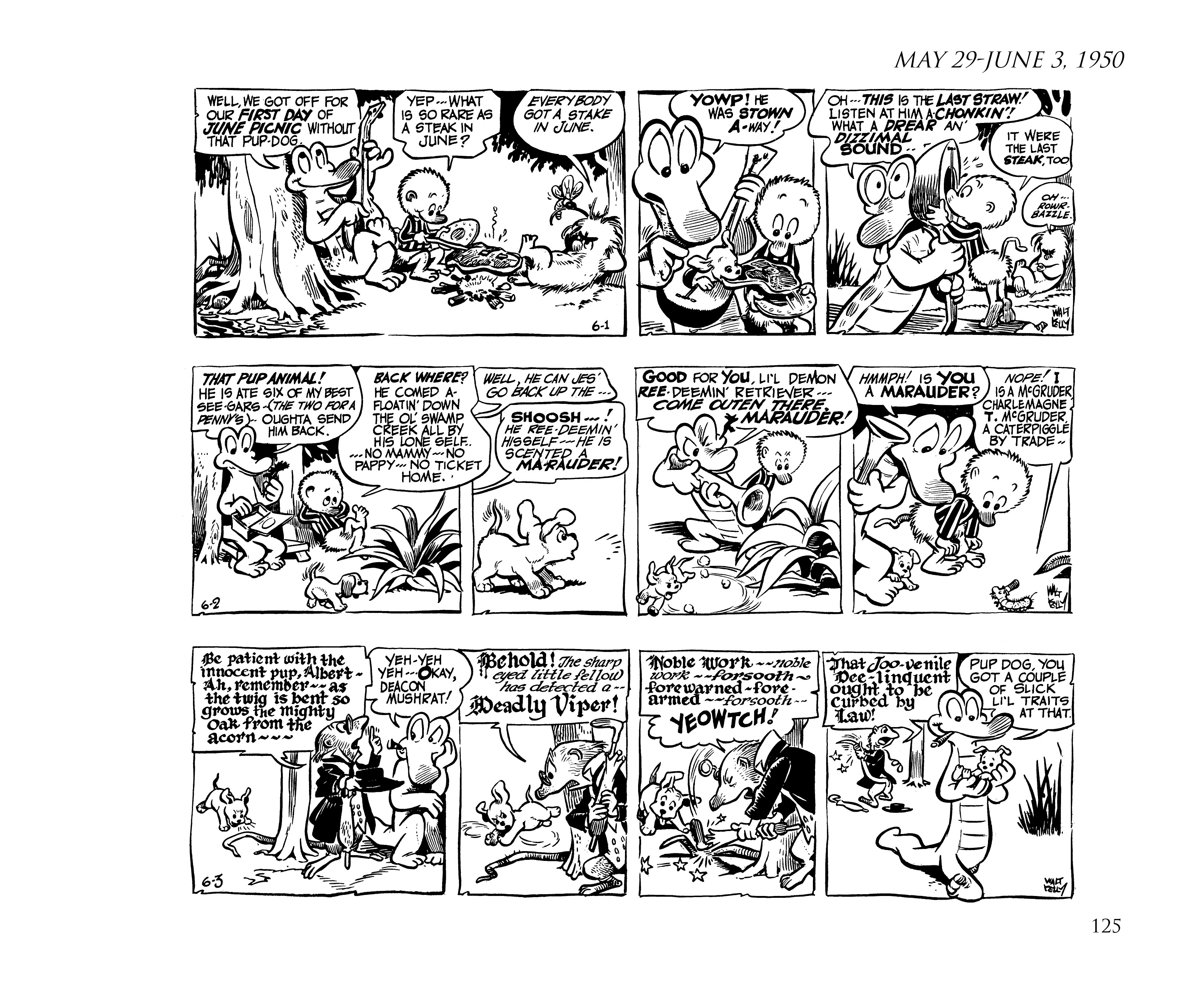 Read online Pogo by Walt Kelly: The Complete Syndicated Comic Strips comic -  Issue # TPB 1 (Part 2) - 43
