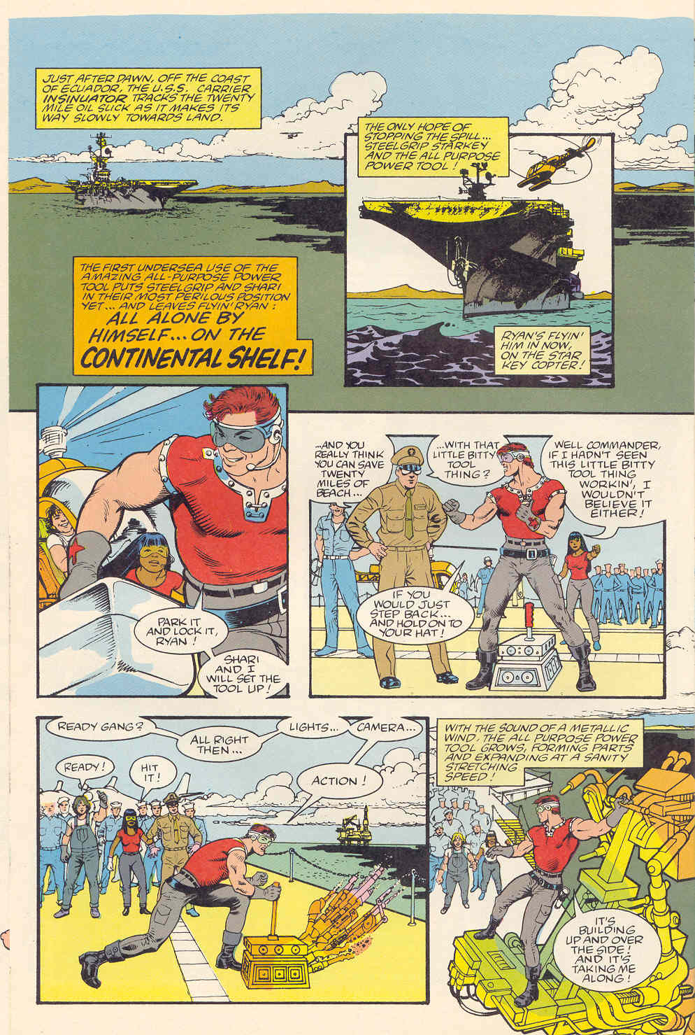 Read online Steelgrip Starkey comic -  Issue #2 - 20