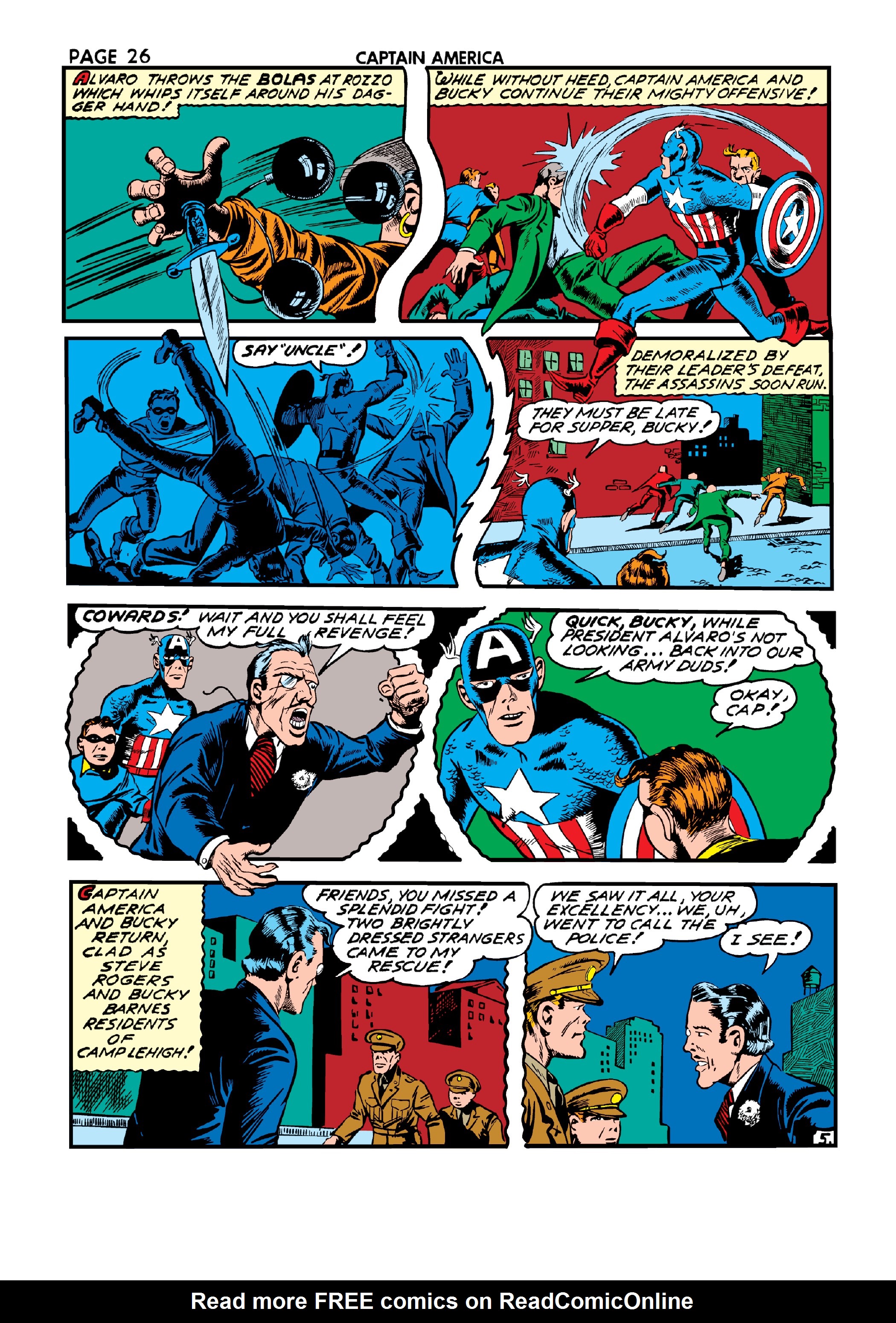 Read online Marvel Masterworks: Golden Age Captain America comic -  Issue # TPB 3 (Part 3) - 33