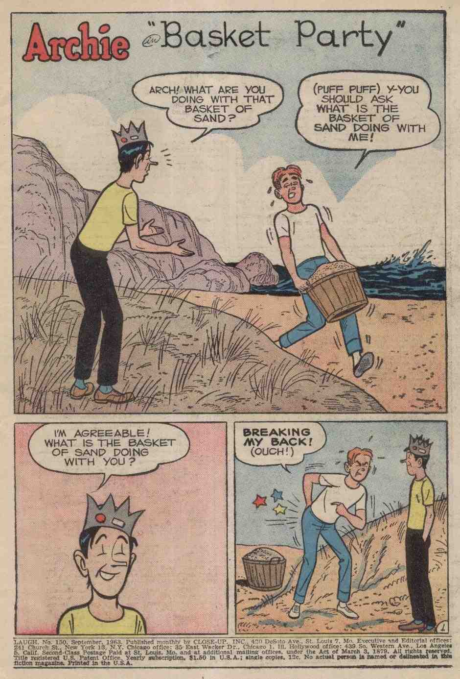 Read online Laugh (Comics) comic -  Issue #150 - 3