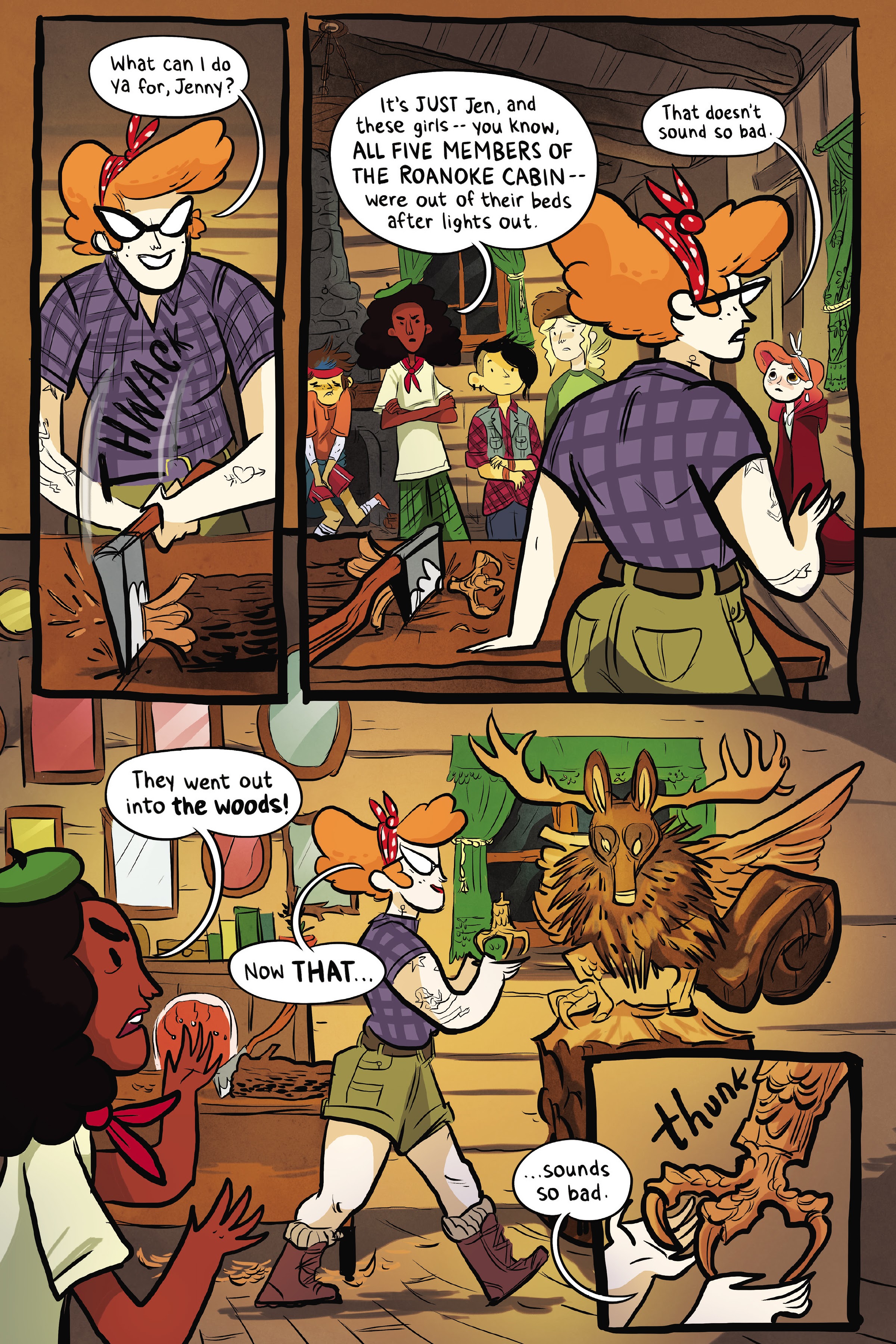 Read online Lumberjanes: The Infernal Compass comic -  Issue # TPB - 116