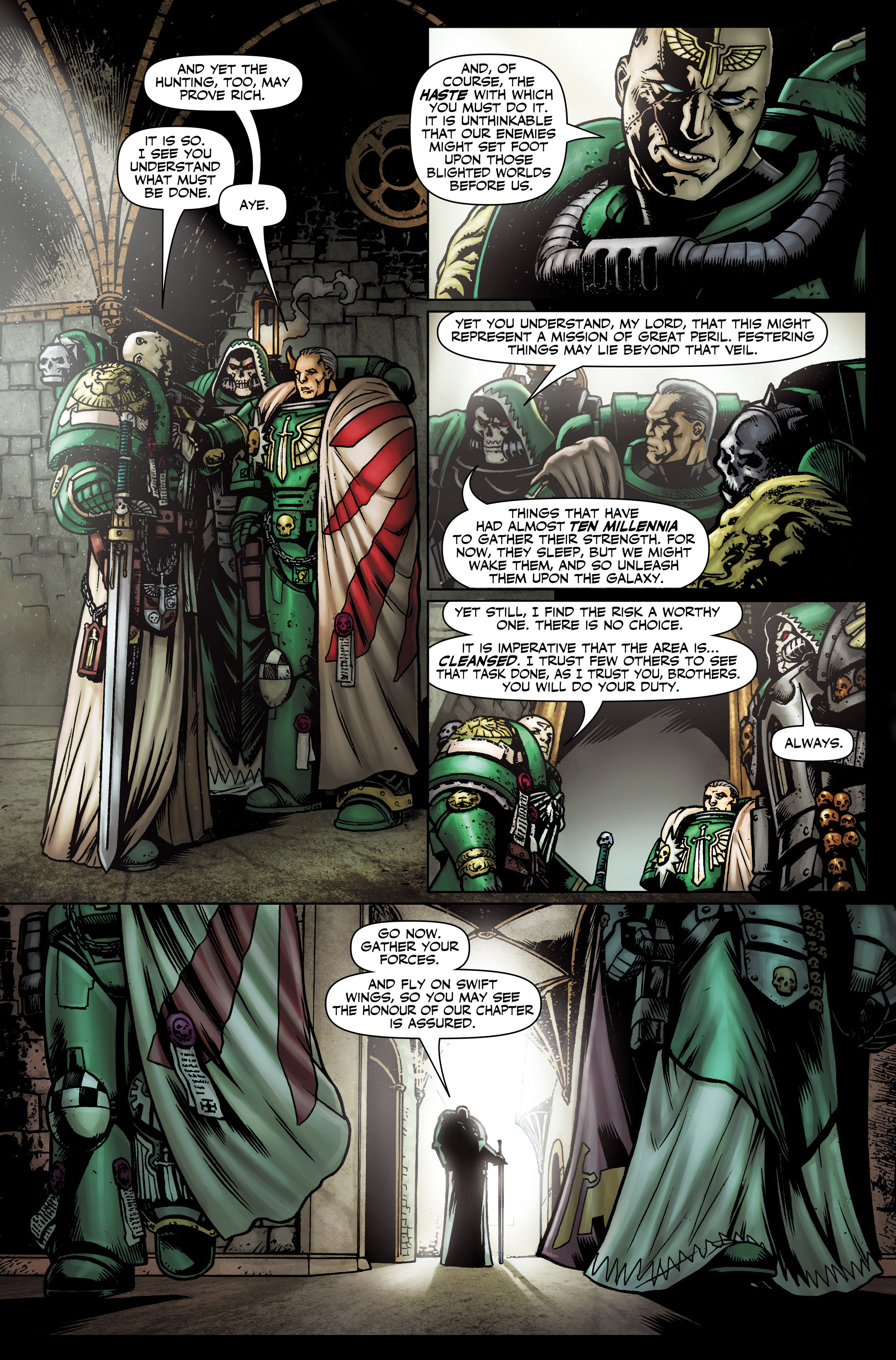 Read online Warhammer 40,000: Will of Iron comic -  Issue #1 - 9