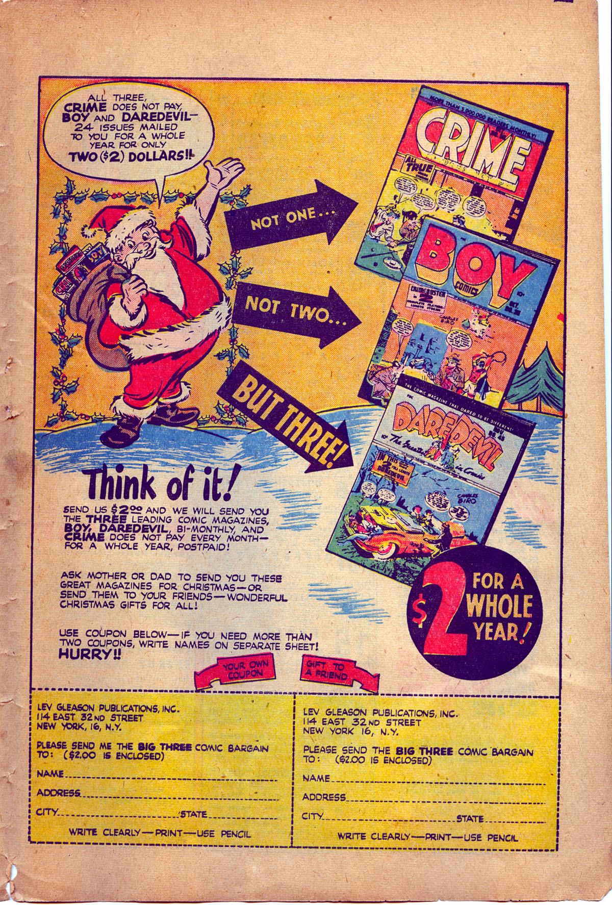 Read online Boy Comics comic -  Issue #37 - 41