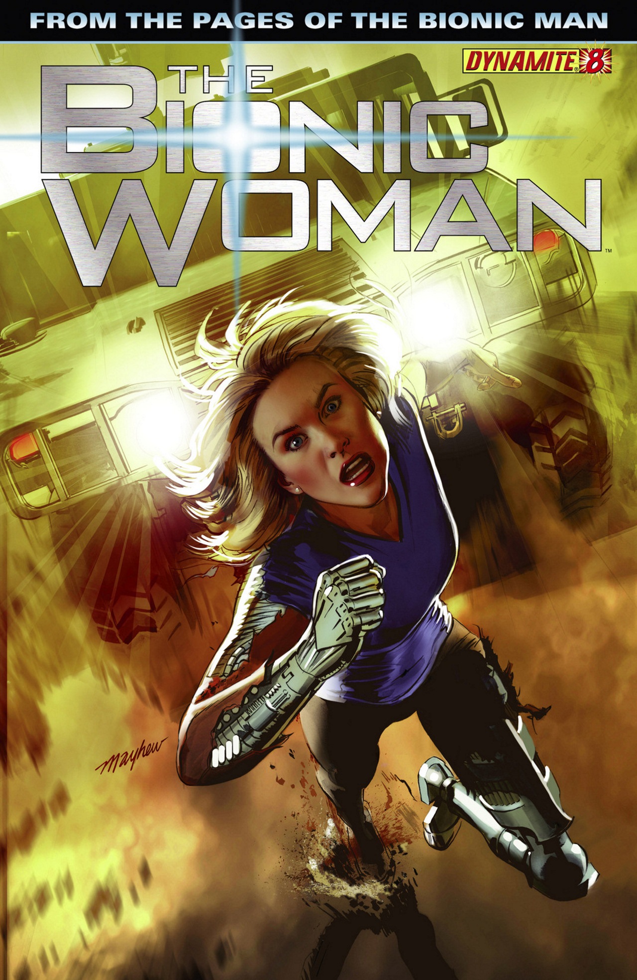 Read online The Bionic Woman comic -  Issue #8 - 1