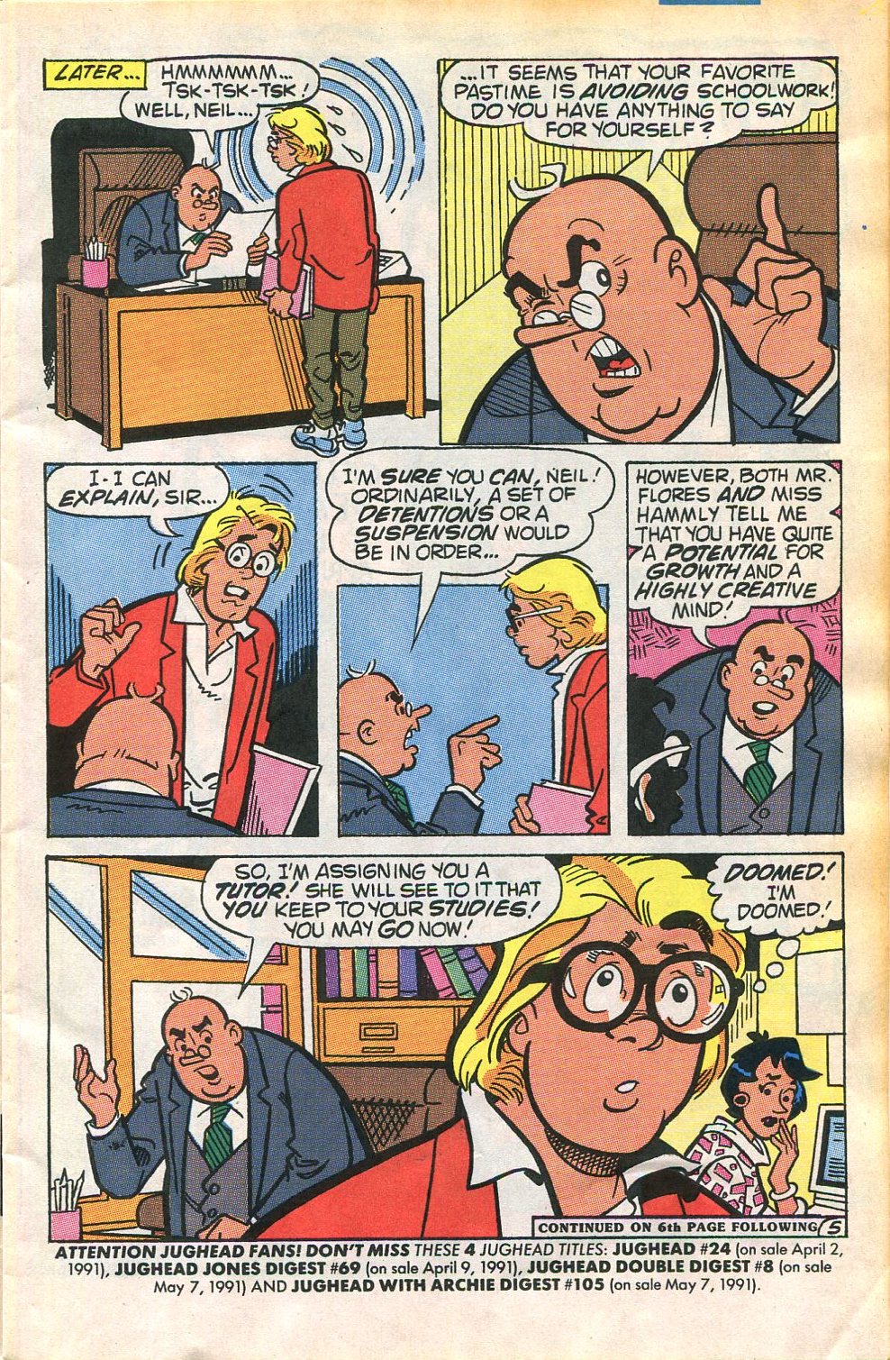 Read online Riverdale High comic -  Issue #6 - 7