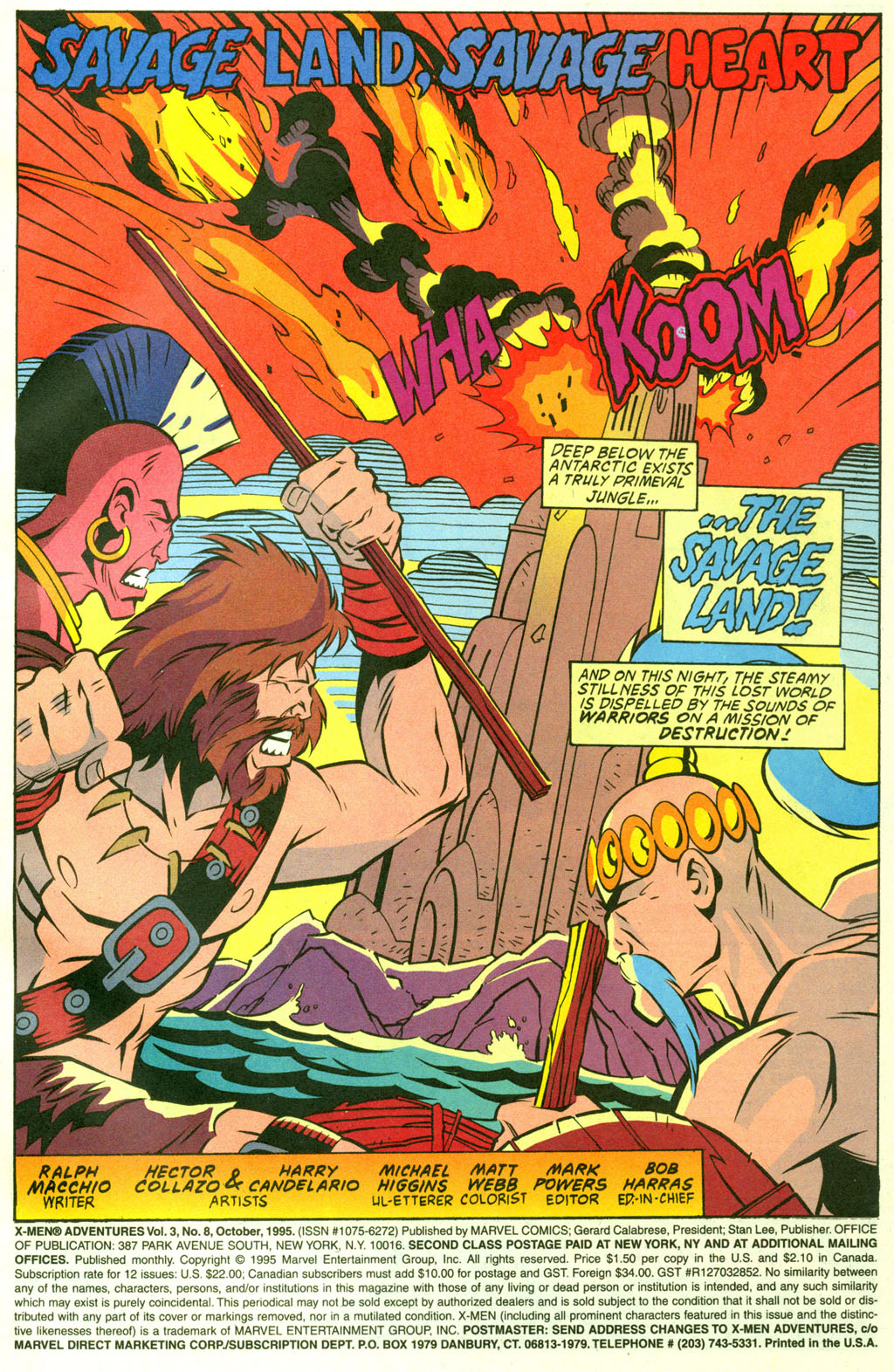 Read online X-Men Adventures (1995) comic -  Issue #8 - 2