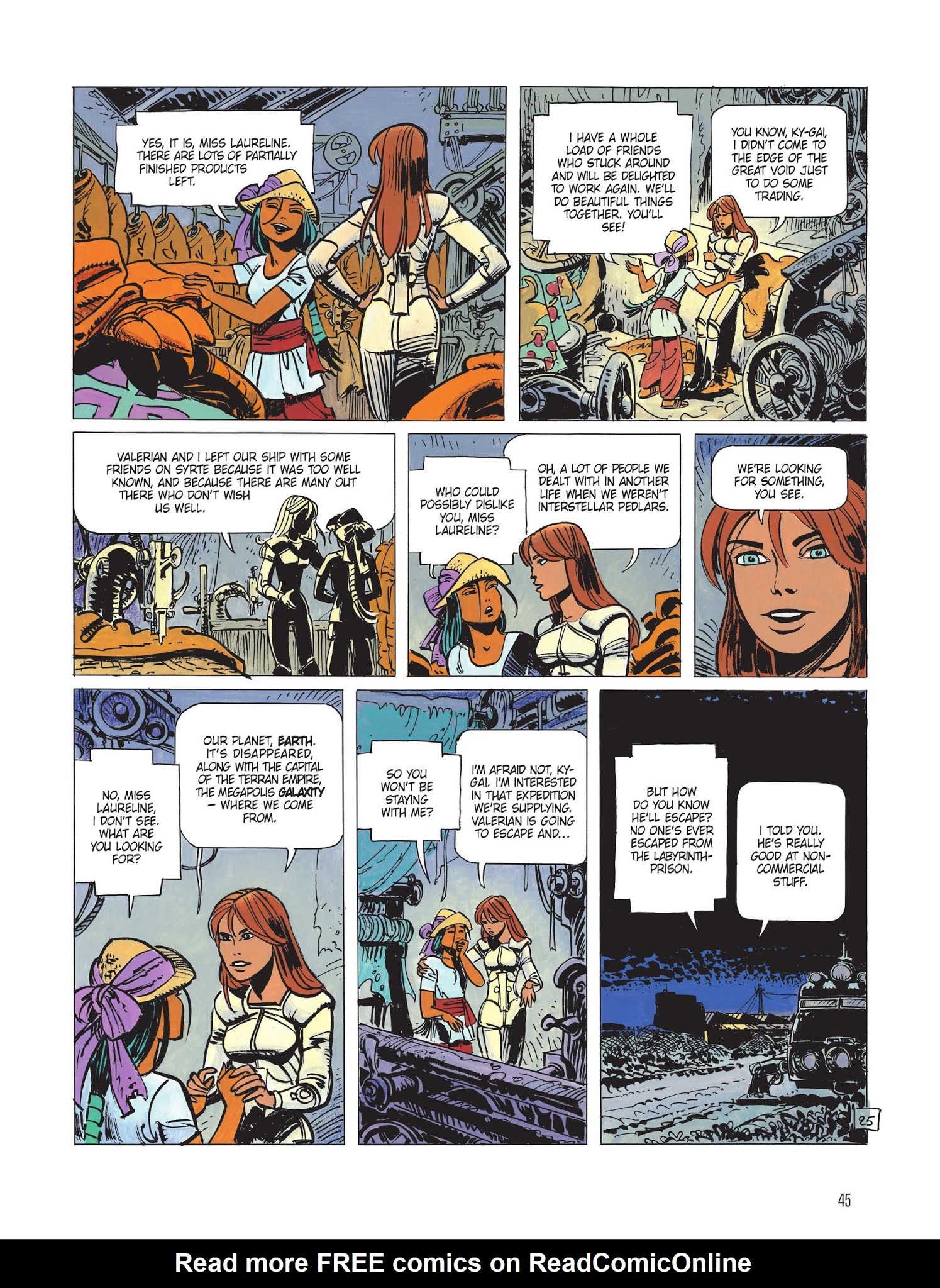 Read online Valerian The Complete Collection comic -  Issue # TPB 7 (Part 1) - 46