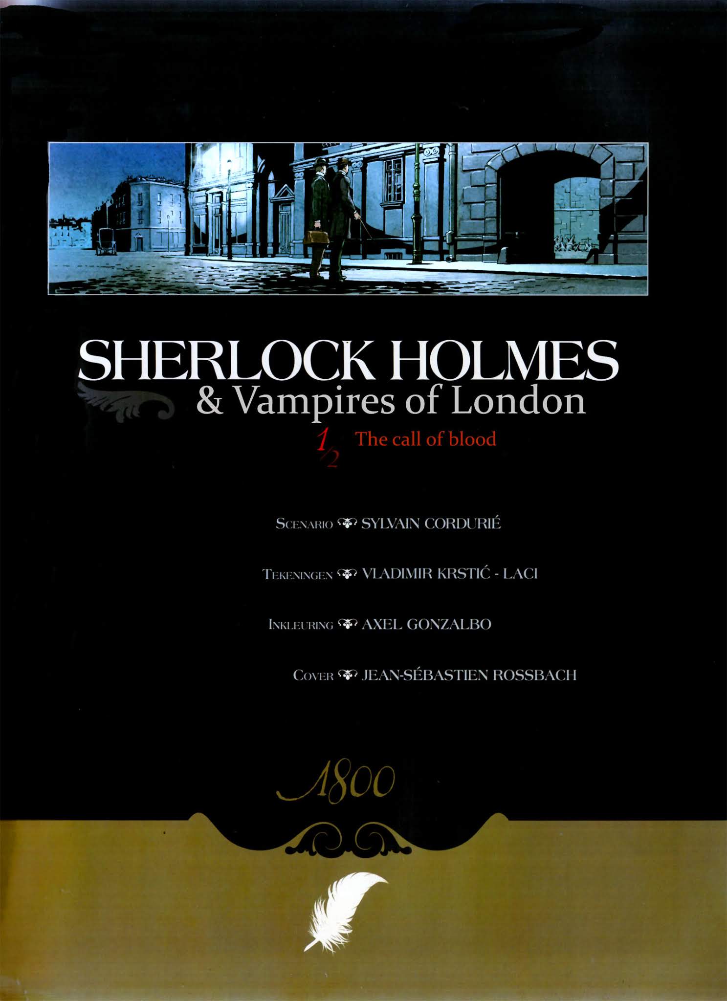 Read online Sherlock Holmes and the Vampires of London comic -  Issue # TPB - 2
