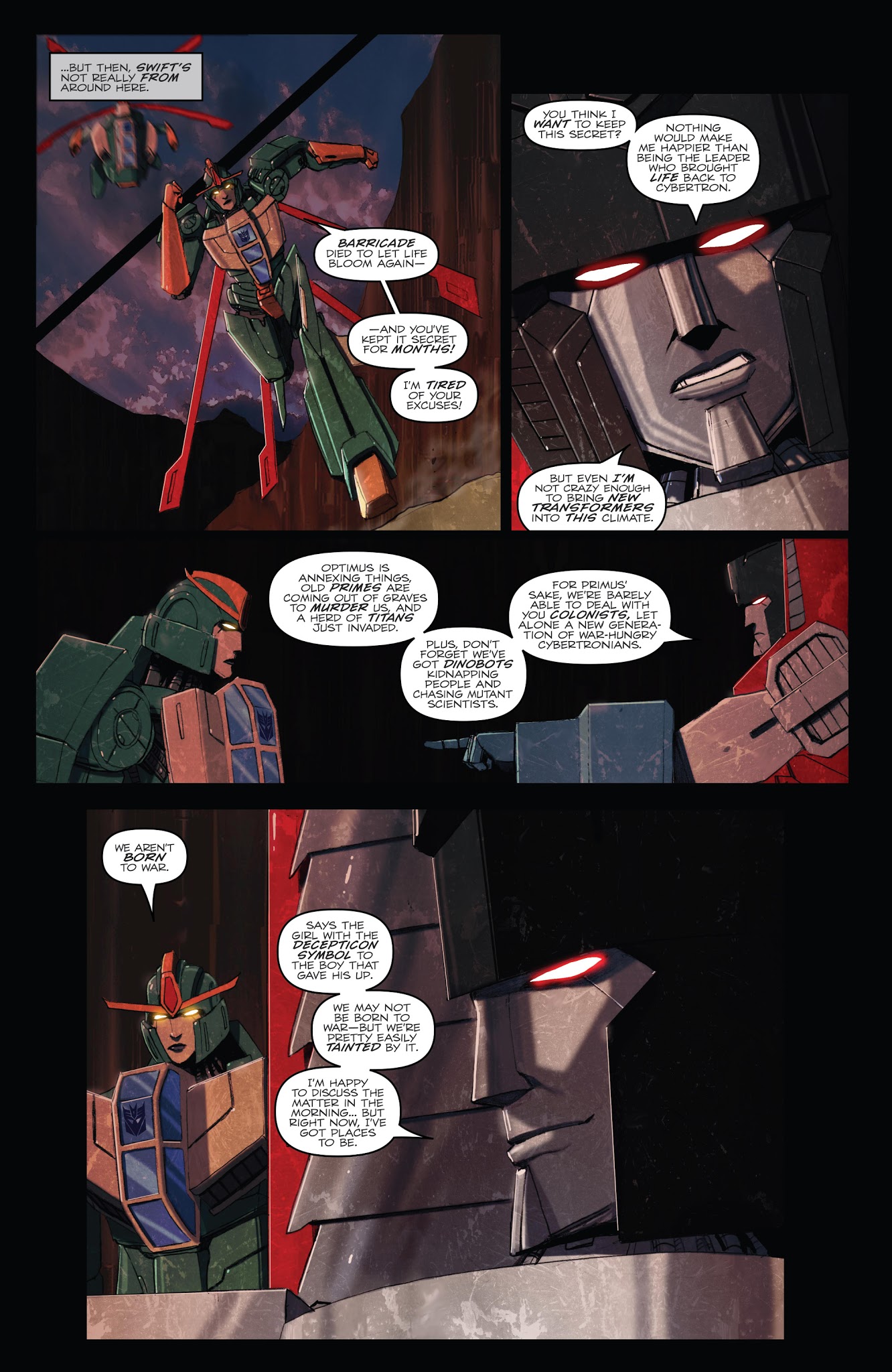 Read online The Transformers: Redemption of the Dinobots comic -  Issue # TPB - 108