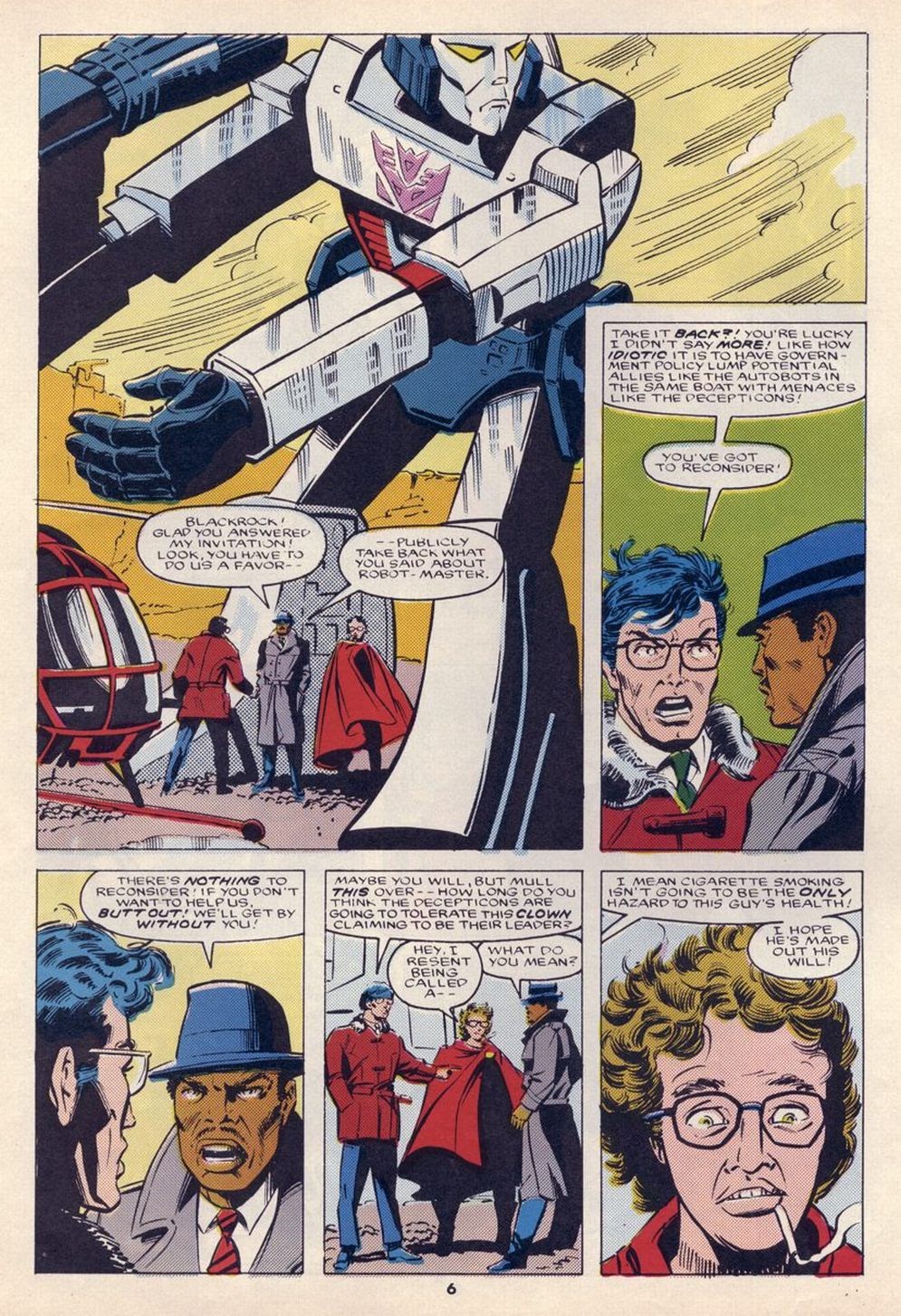 Read online The Transformers (UK) comic -  Issue #56 - 5