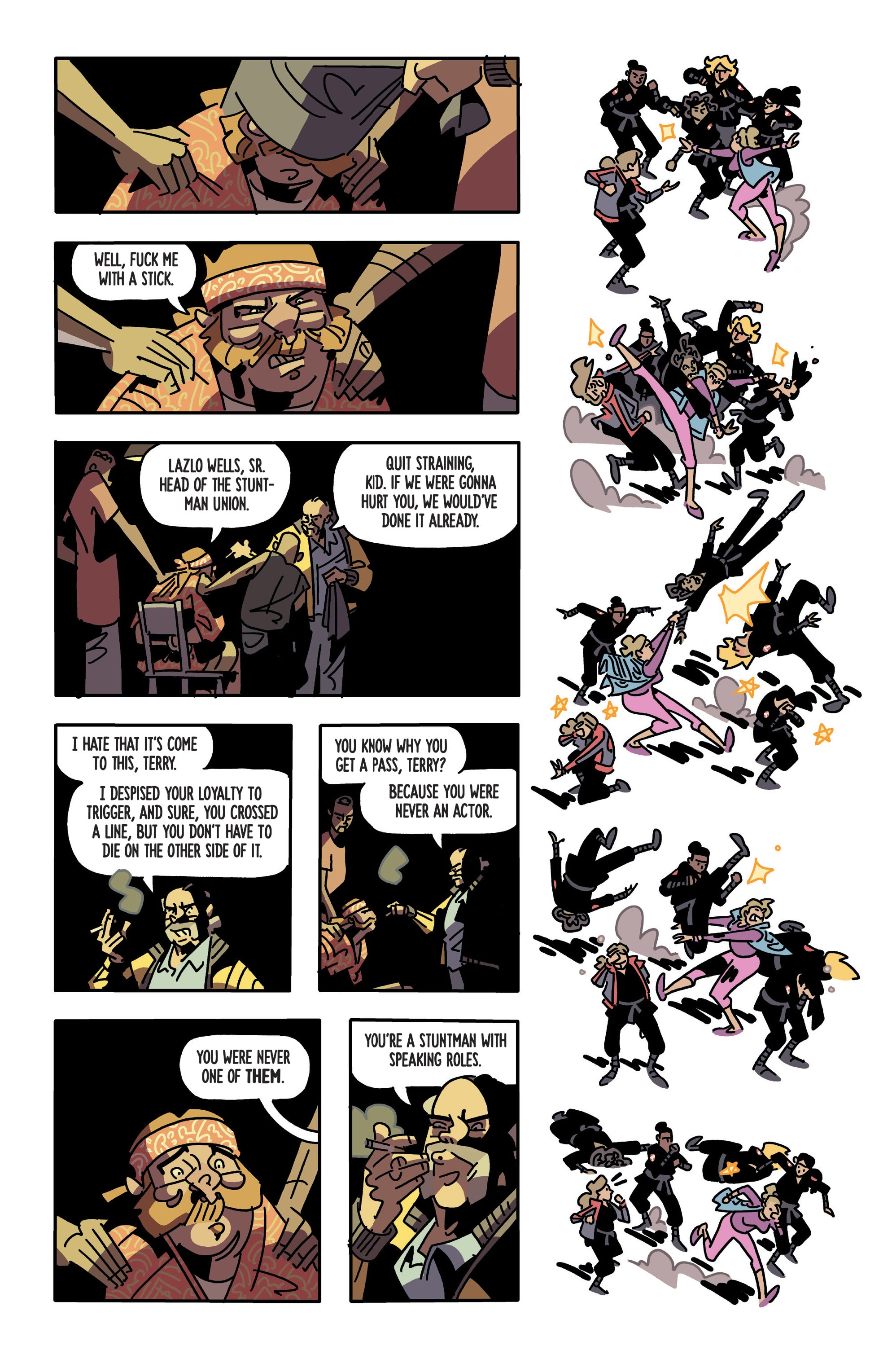 Read online The Six Sidekicks of Trigger Keaton comic -  Issue #4 - 17