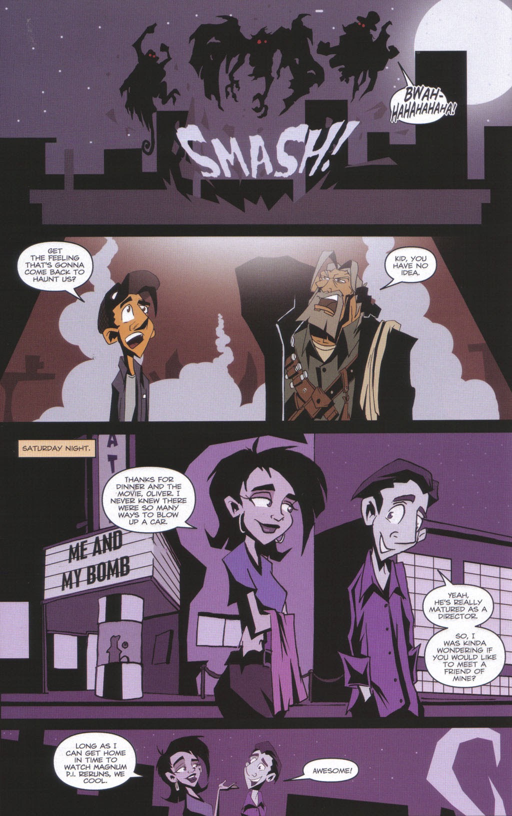 Read online Olympus Heights comic -  Issue #3 - 22