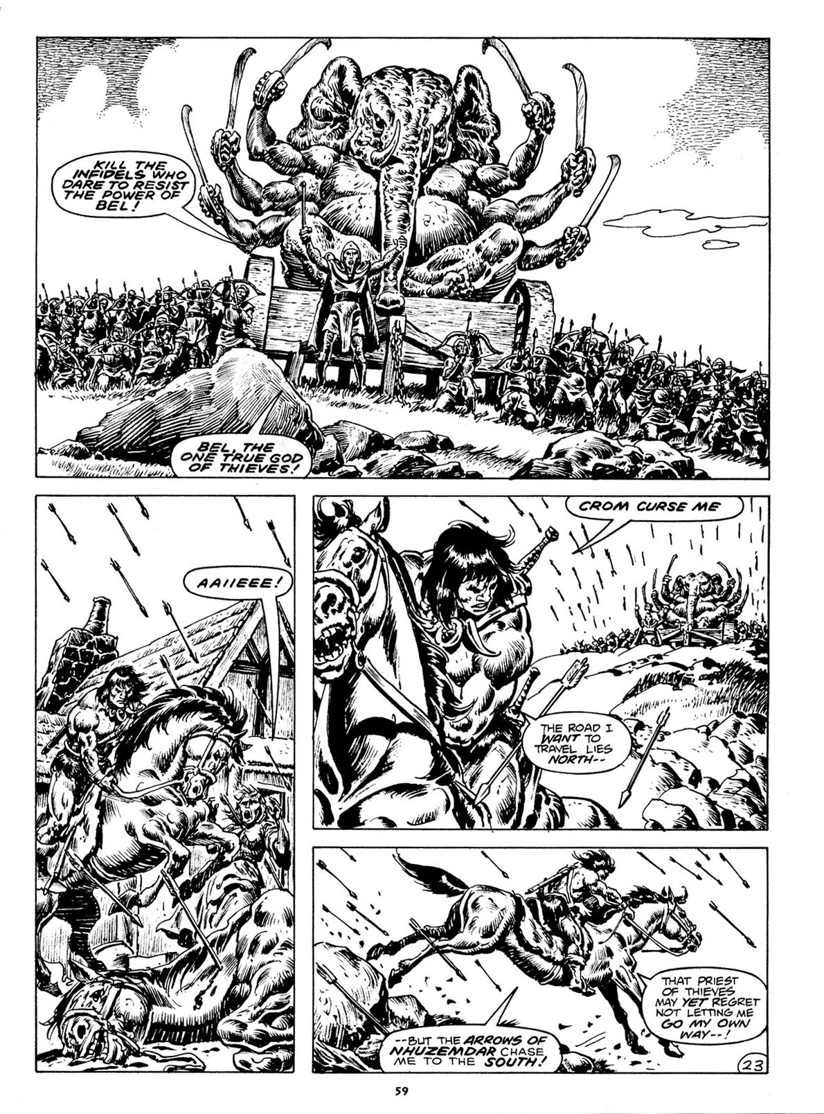 Read online The Savage Sword Of Conan comic -  Issue #211 - 57