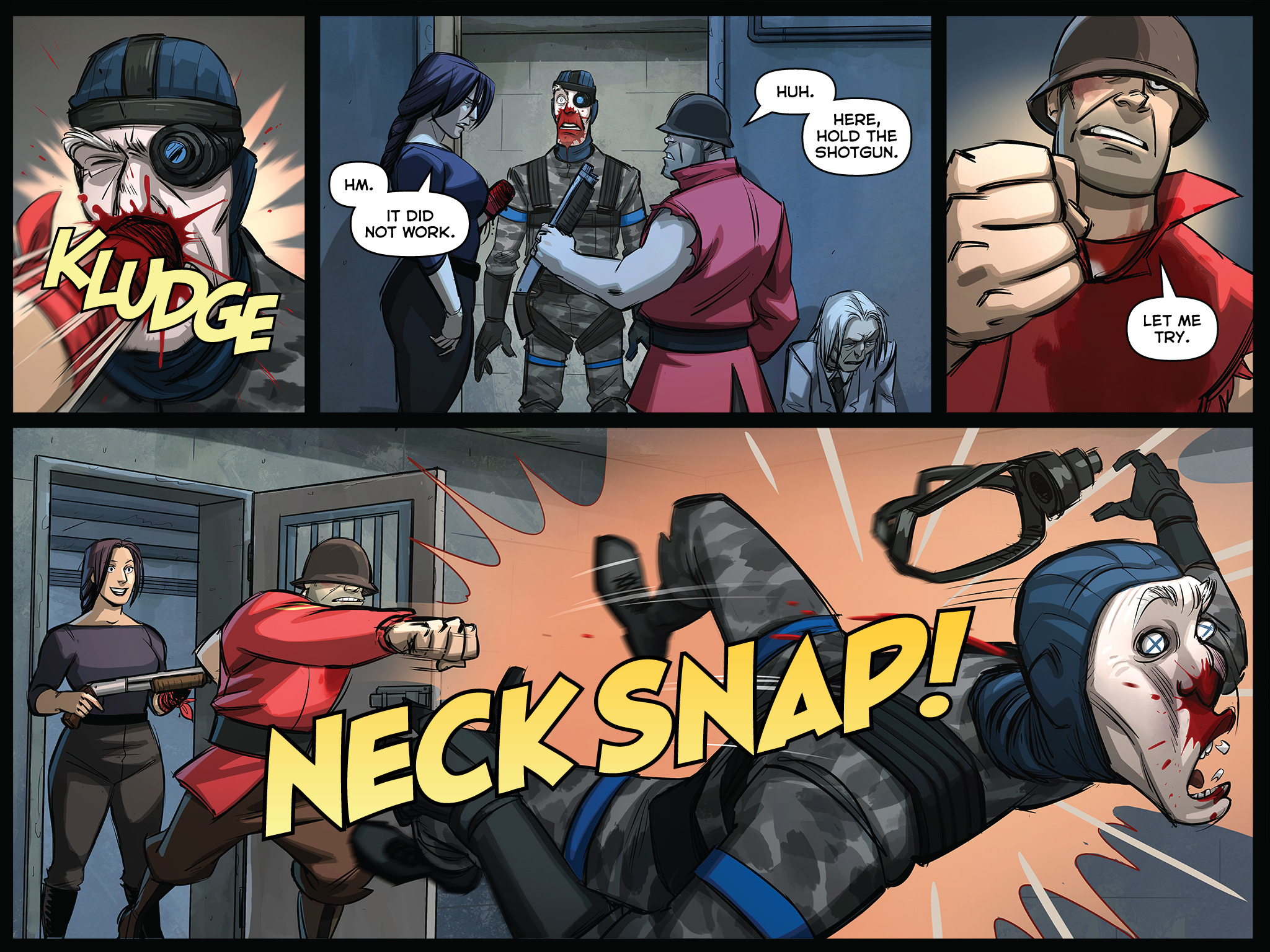 Read online Team Fortress 2 comic -  Issue #5 - 46