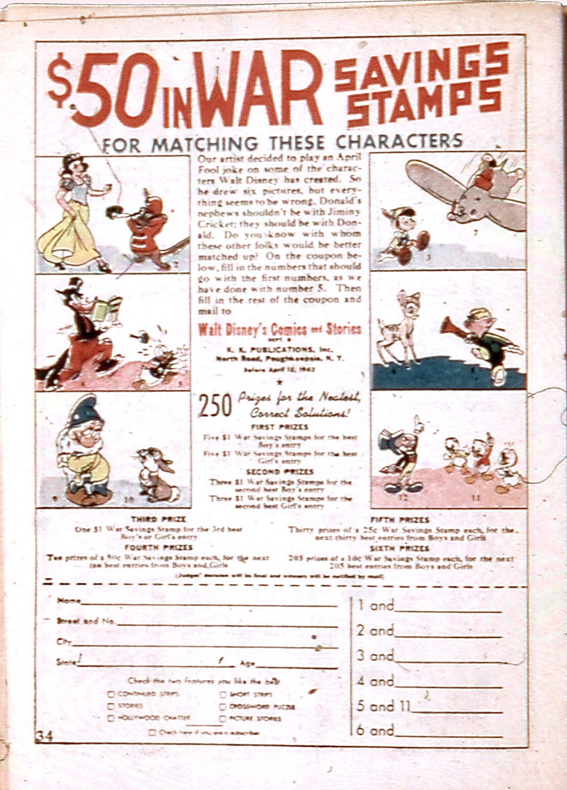 Walt Disney's Comics and Stories issue 31 - Page 36