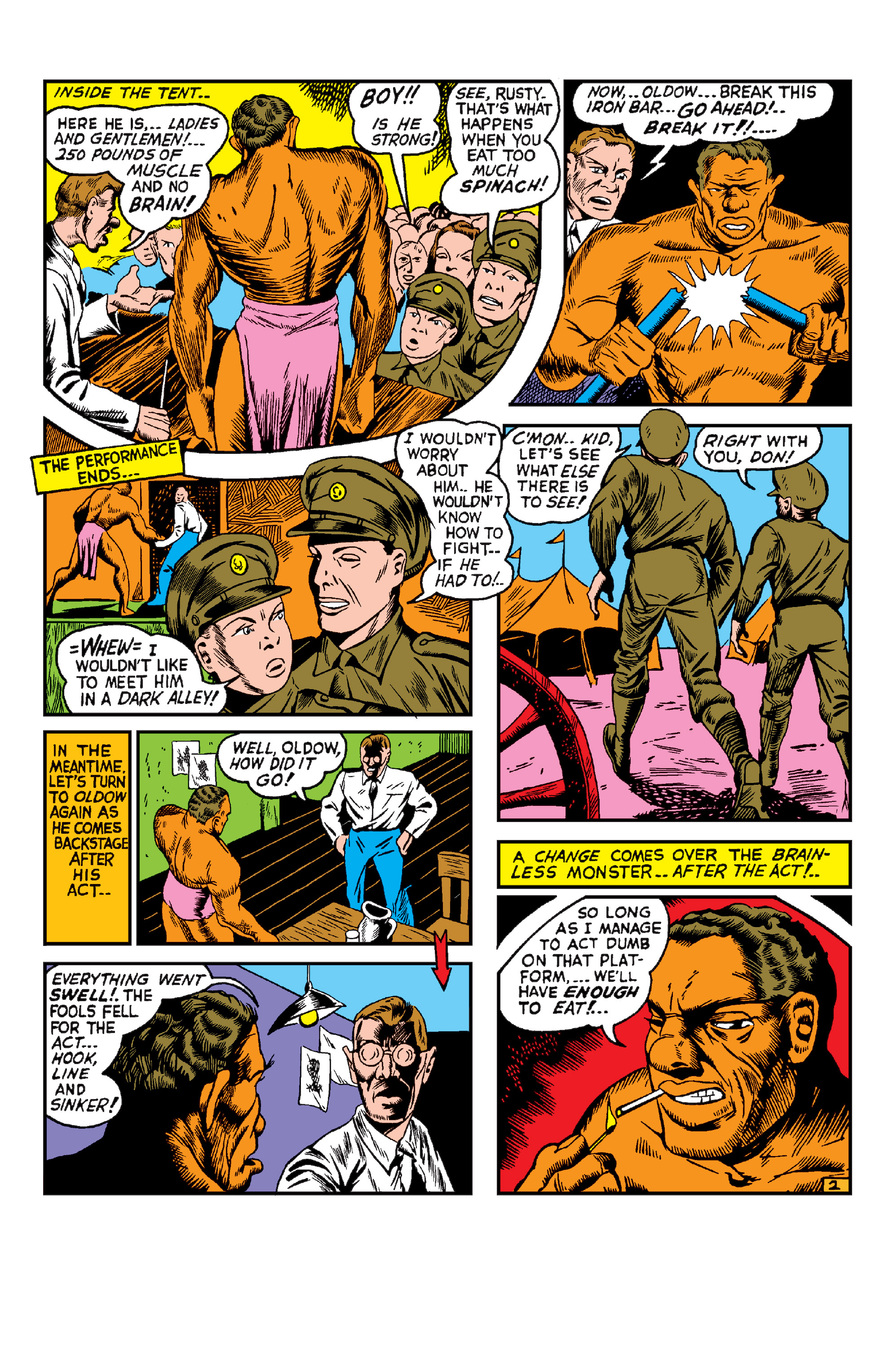 Read online USA Comics comic -  Issue #3 - 36