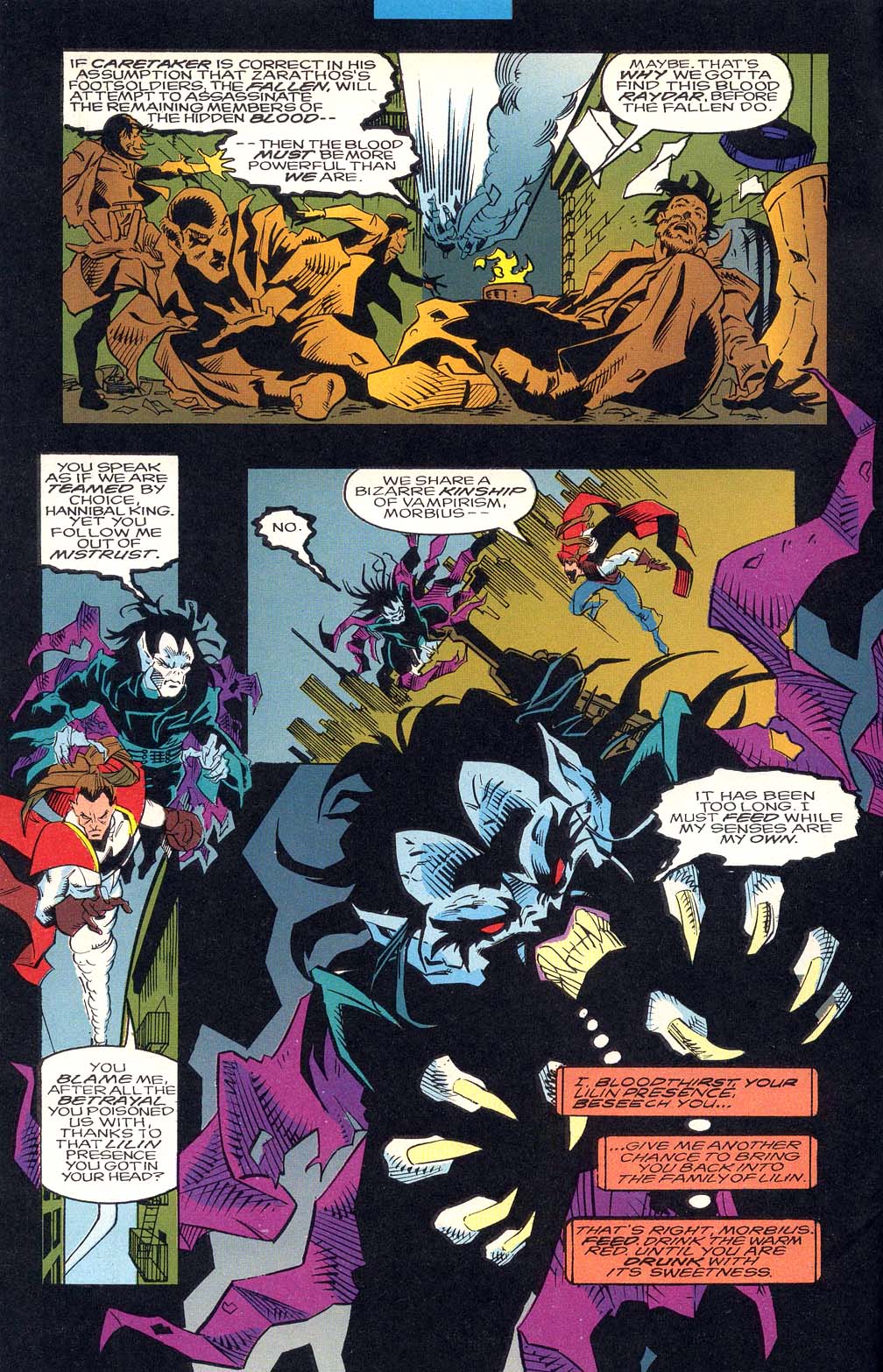 Read online Morbius: The Living Vampire (1992) comic -  Issue #17 - 3