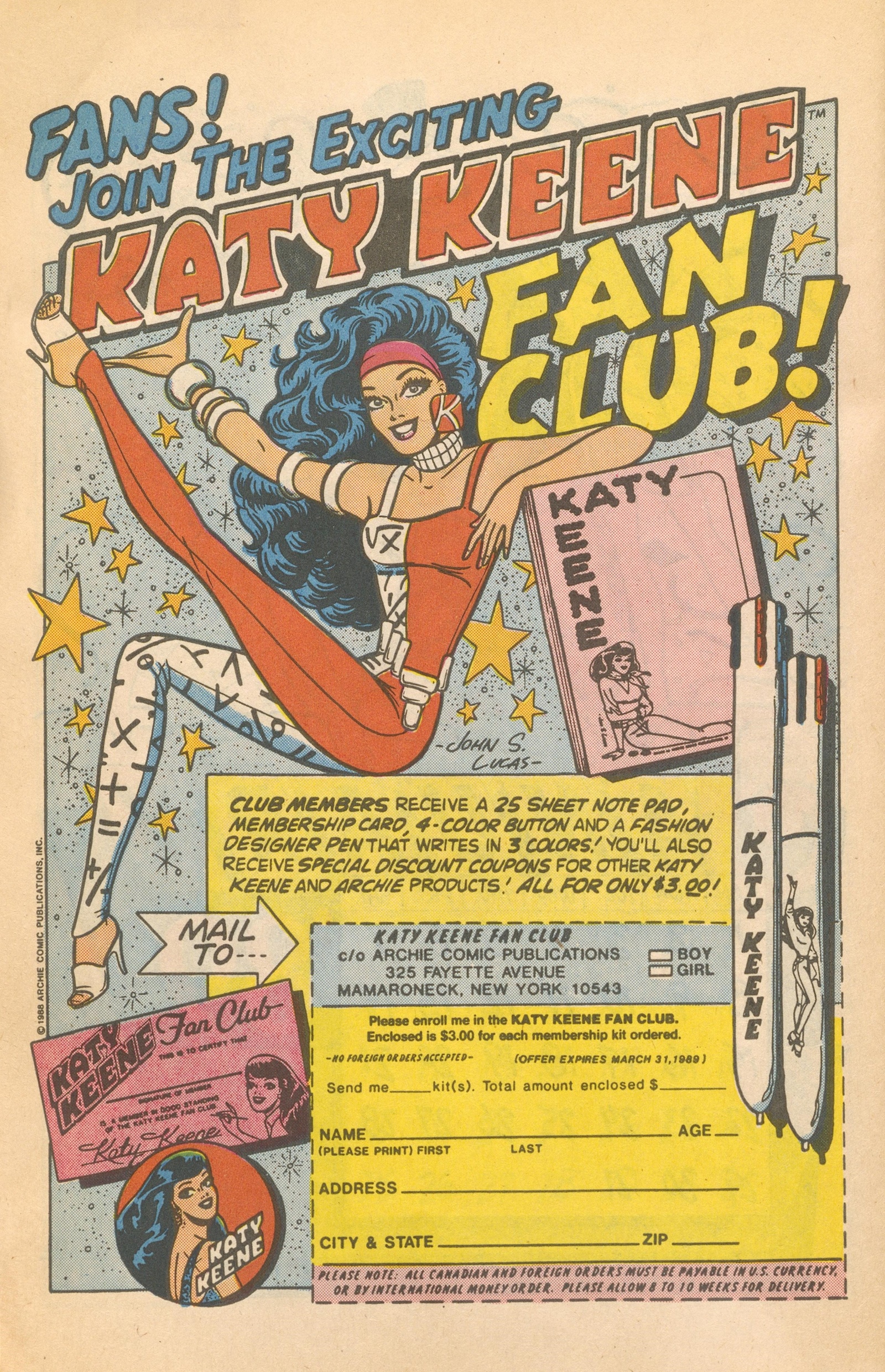 Read online Katy Keene (1983) comic -  Issue #29 - 27