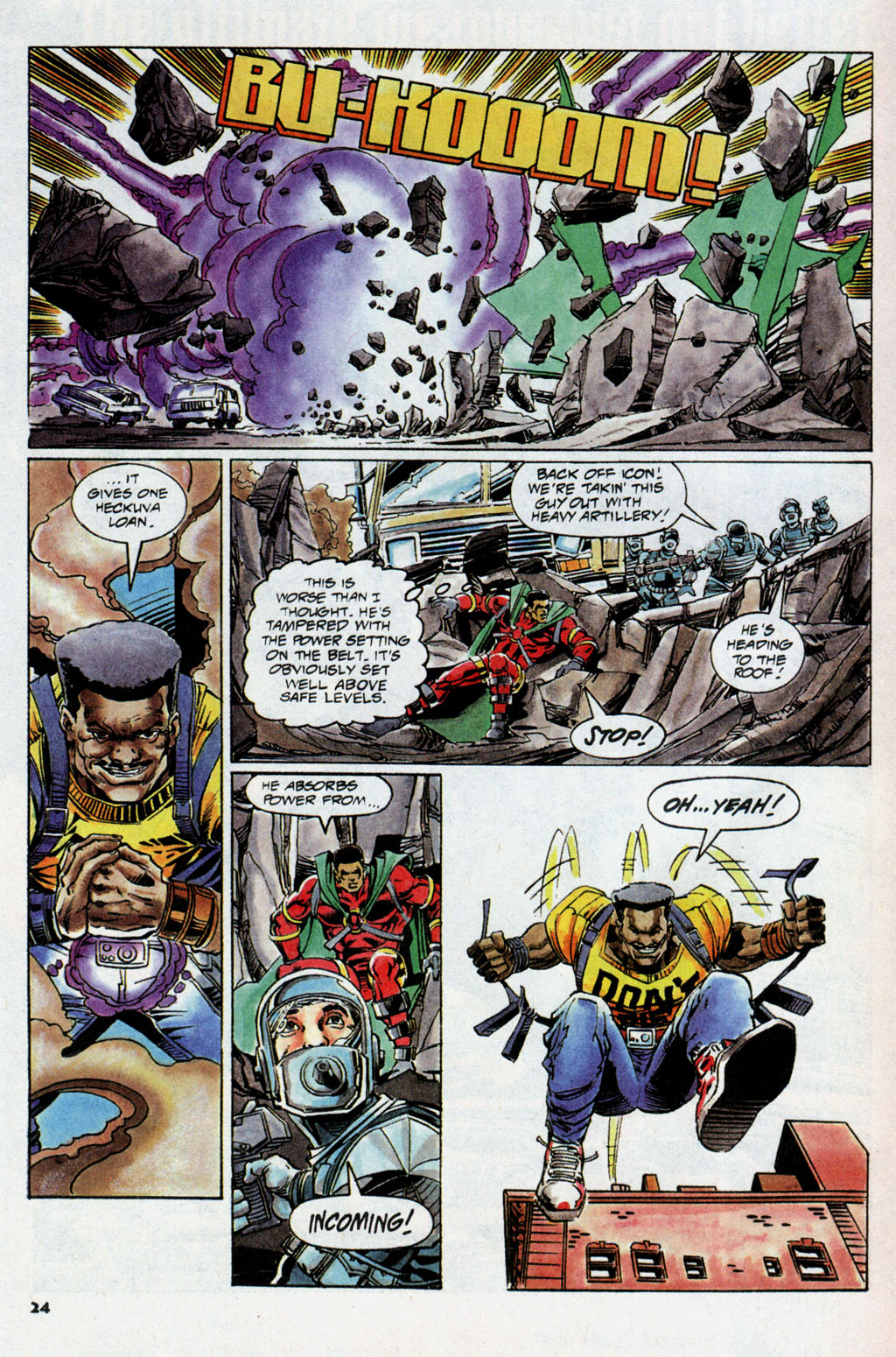 Read online Icon comic -  Issue #14 - 18