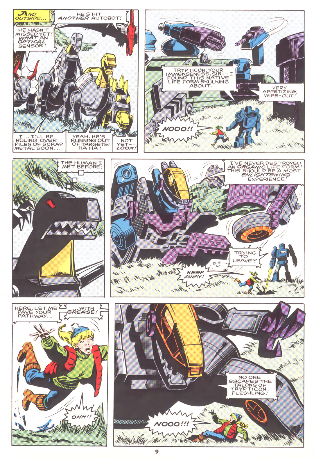 Read online The Transformers (UK) comic -  Issue #112 - 8