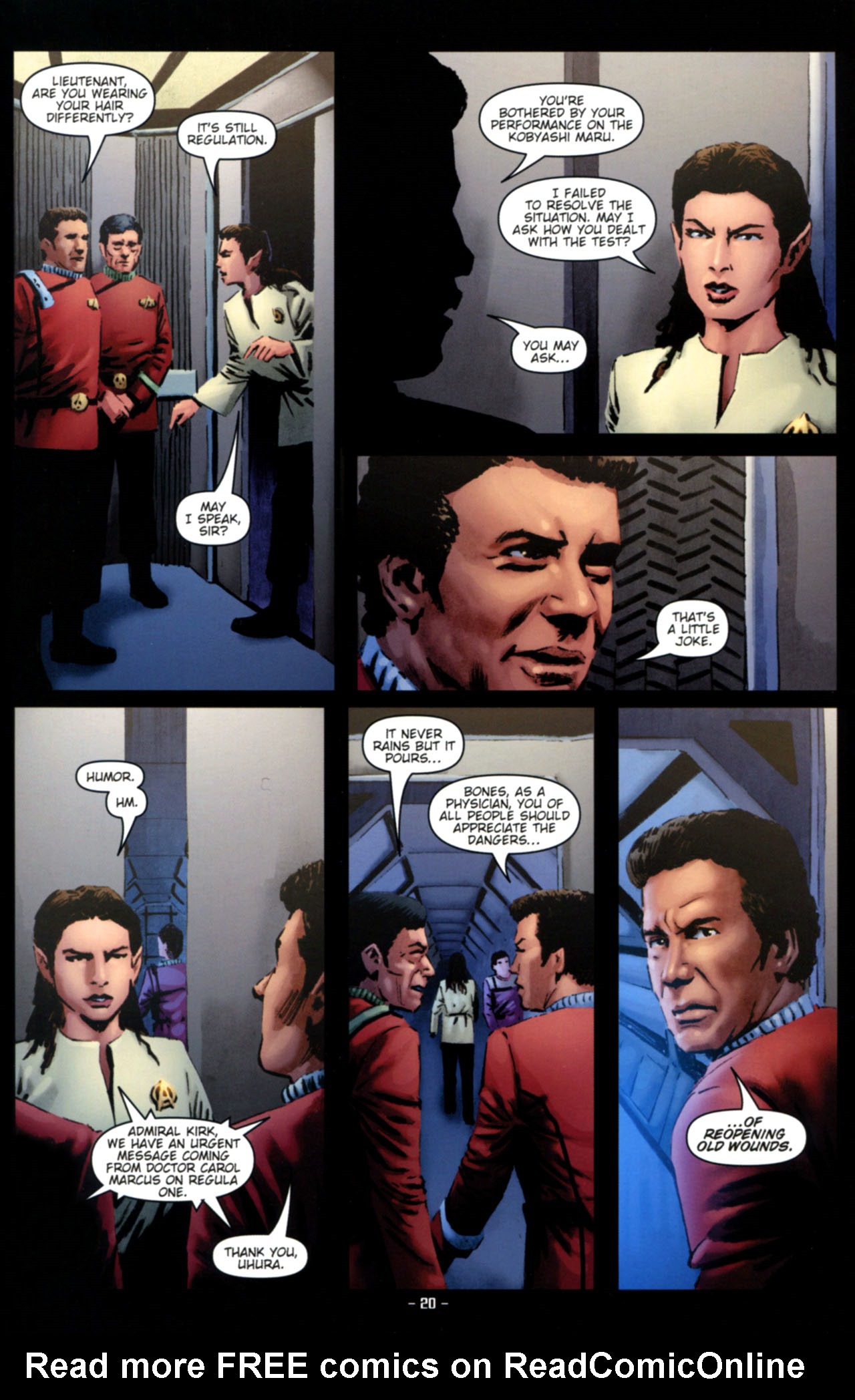 Read online Star Trek II: The Wrath of Khan comic -  Issue #1 - 22
