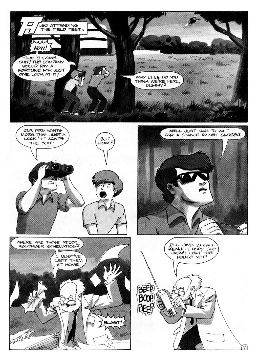 Read online Metal Bikini (1990) comic -  Issue #1 - 9