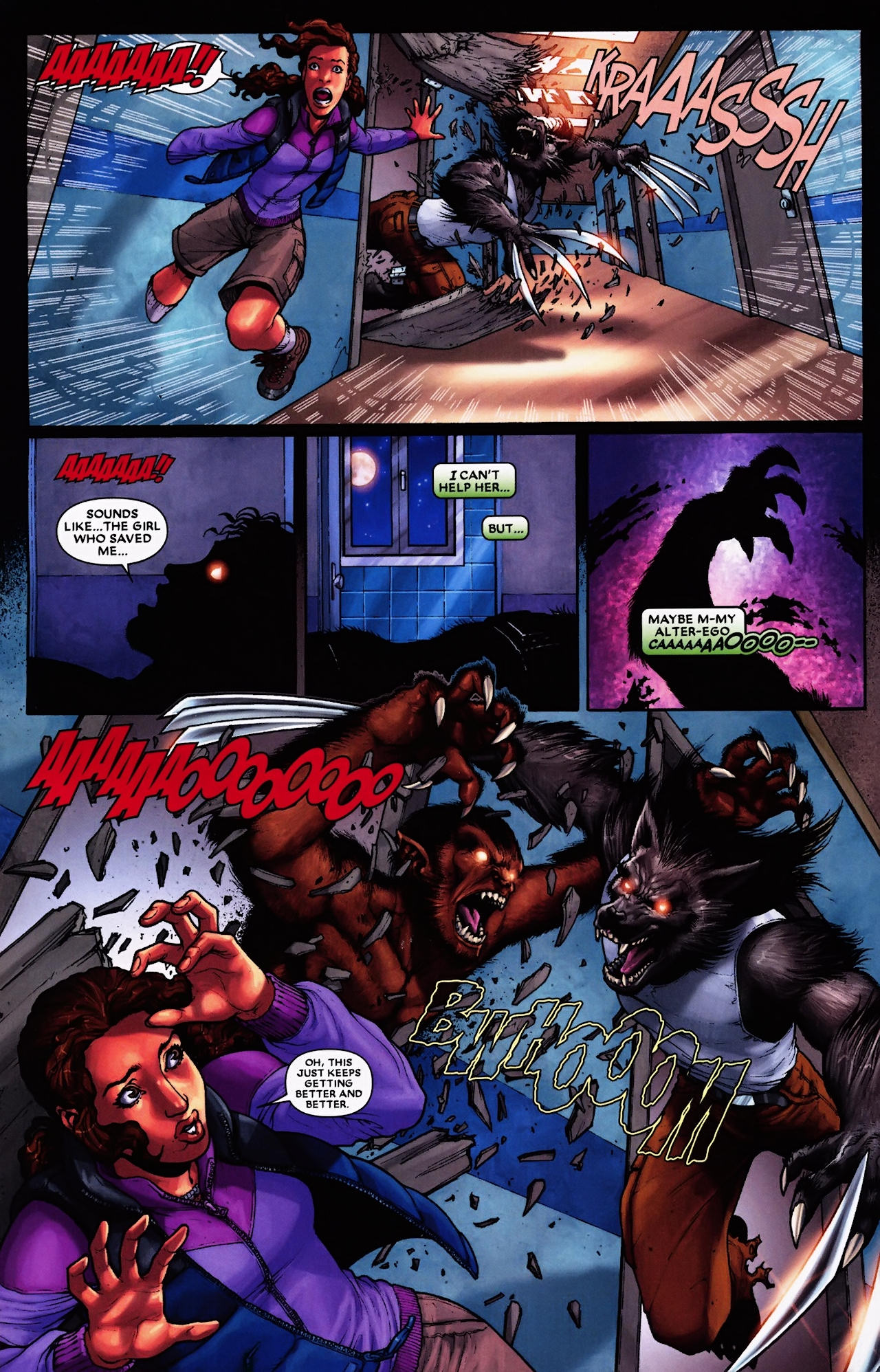 Read online Wolverine: First Class comic -  Issue #10 - 17