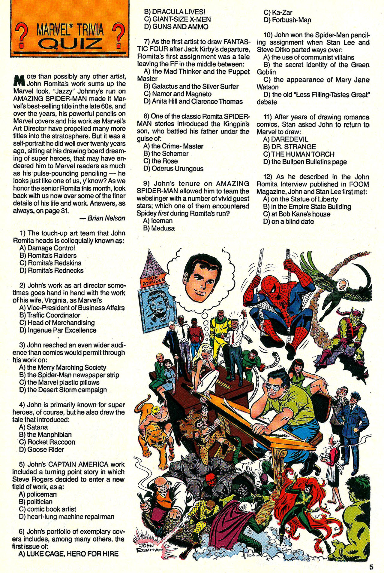 Read online Marvel Age comic -  Issue #111 - 7