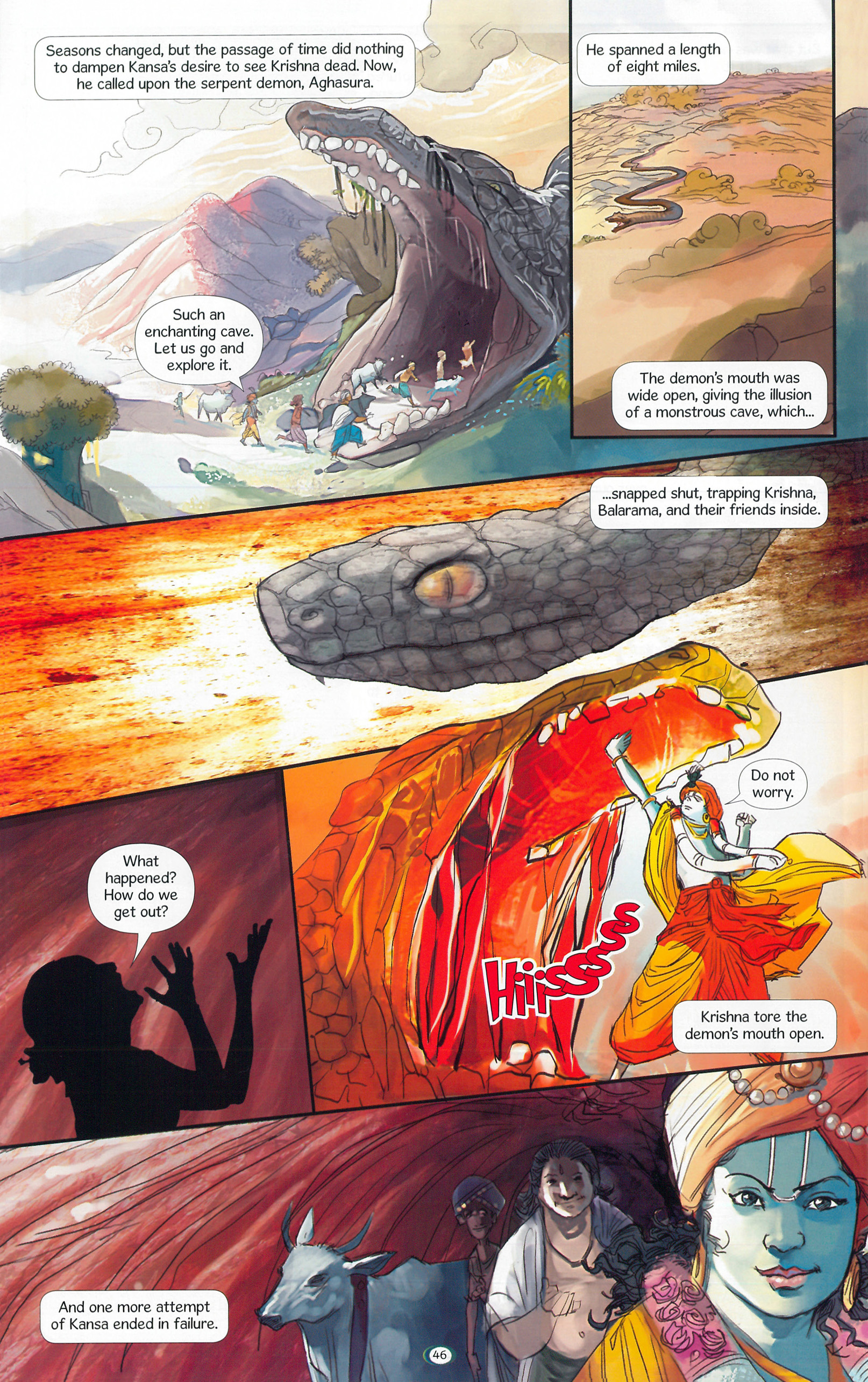 Read online Krishna: Defender of Dharma comic -  Issue # TPB (Part 1) - 48