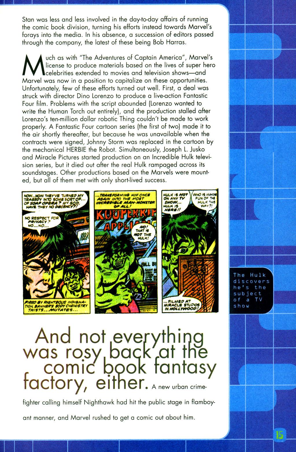 Read online The History of Marvels Comics comic -  Issue # Full - 17