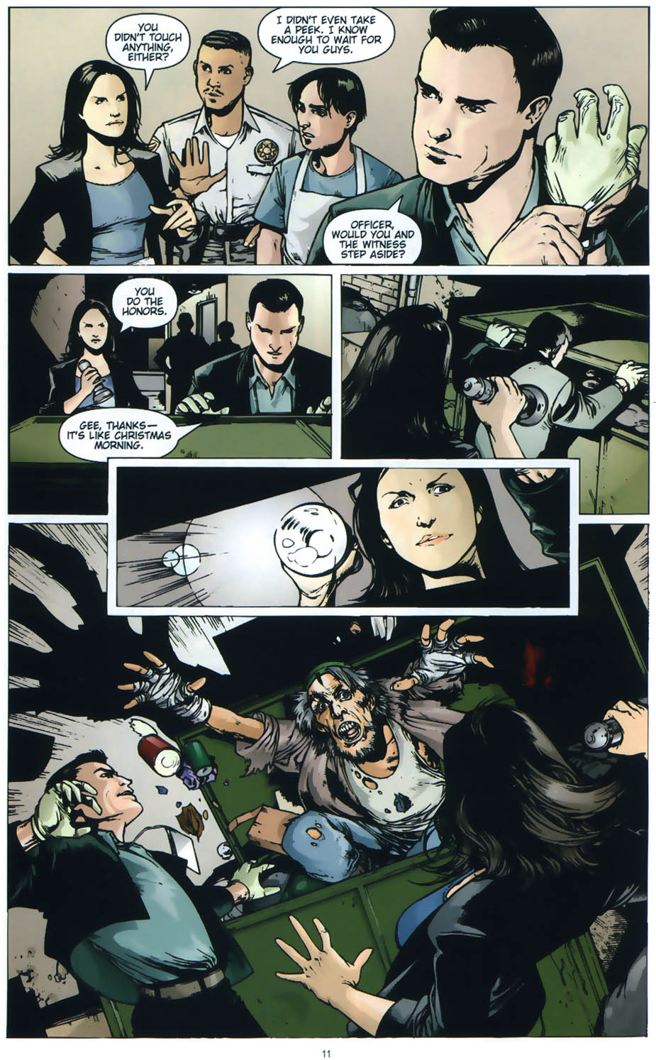 Read online CSI: Crime Scene Investigation comic -  Issue #1 - 14