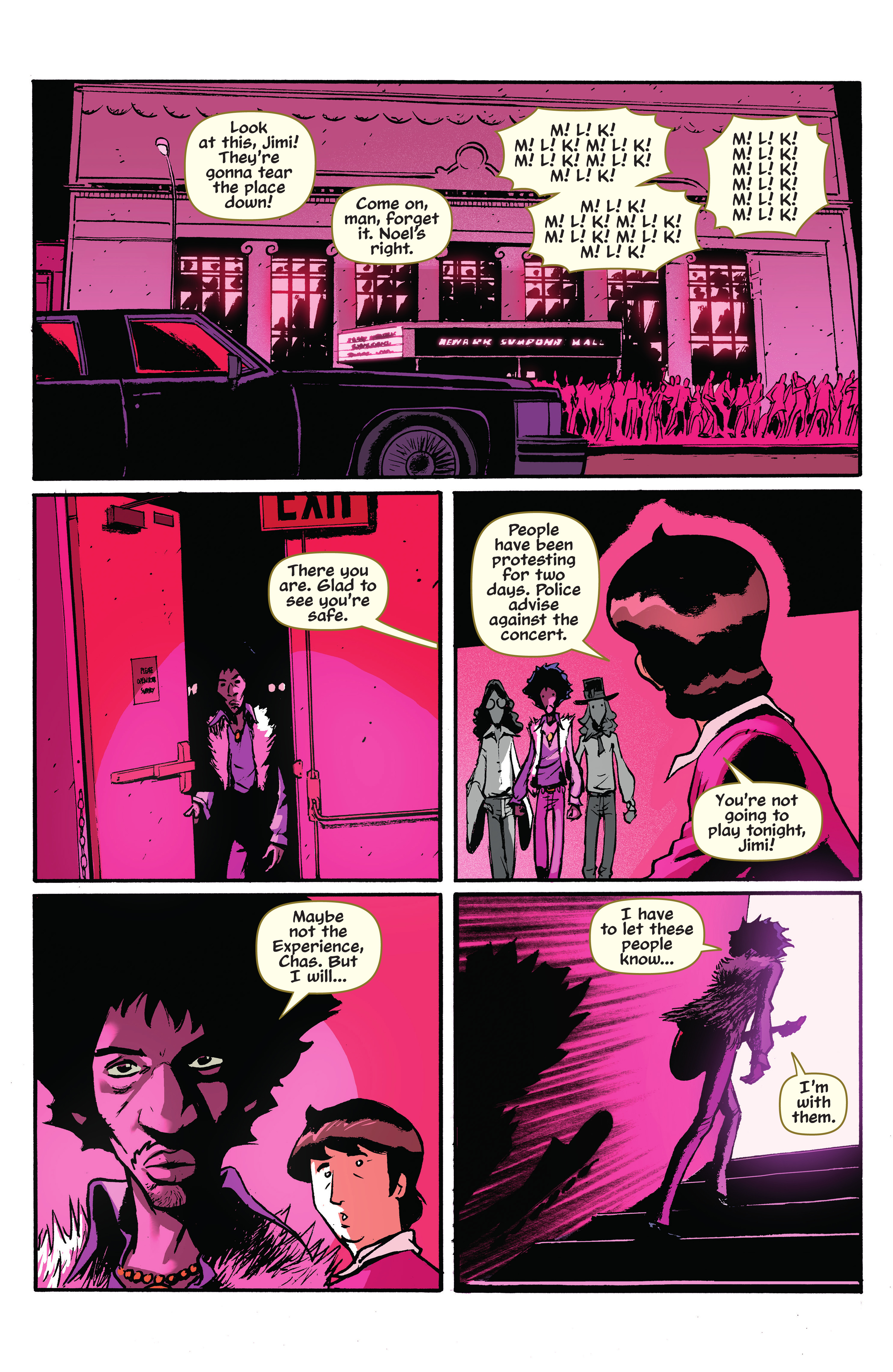Read online Hendrix: Electric Requiem comic -  Issue # TPB - 105