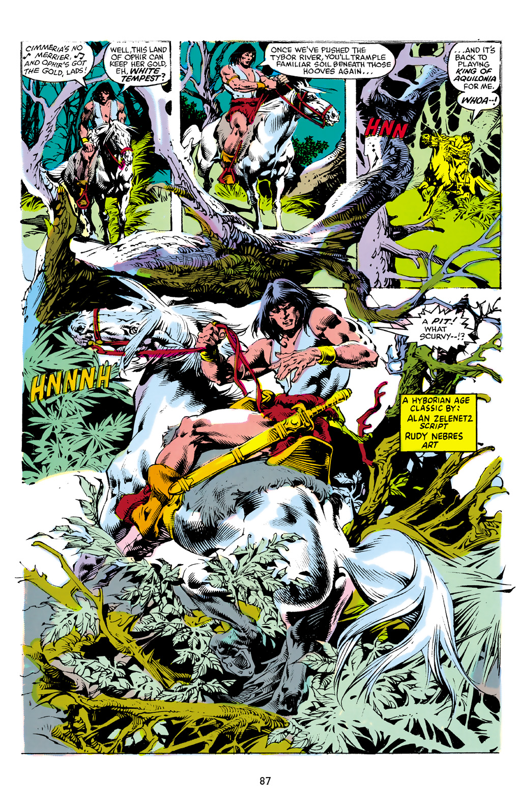 Read online The Chronicles of King Conan comic -  Issue # TPB 4 (Part 1) - 88
